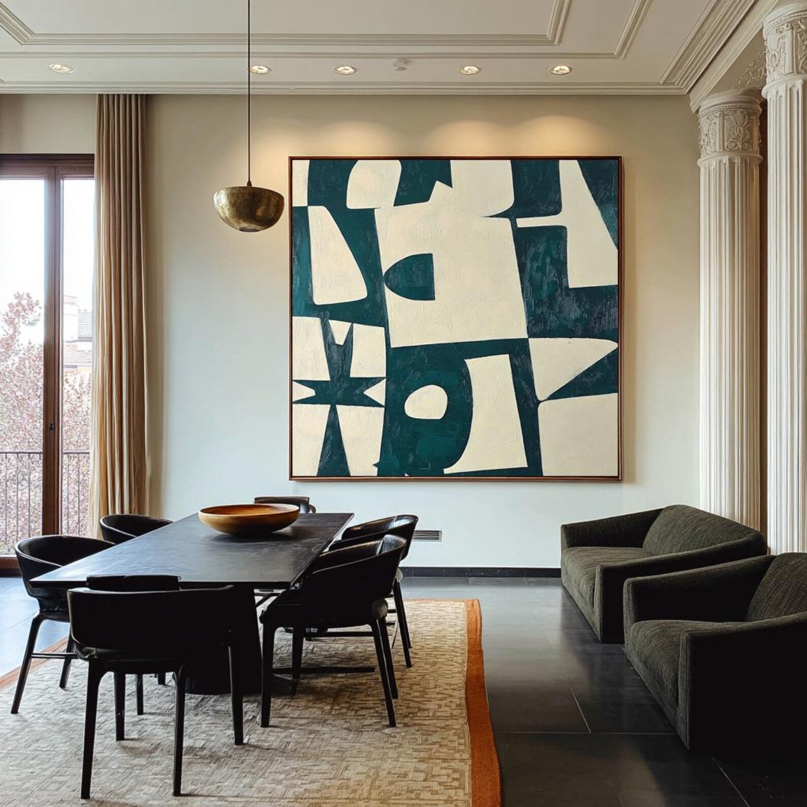 Abstract Geometric Art | Timeless Sophistication