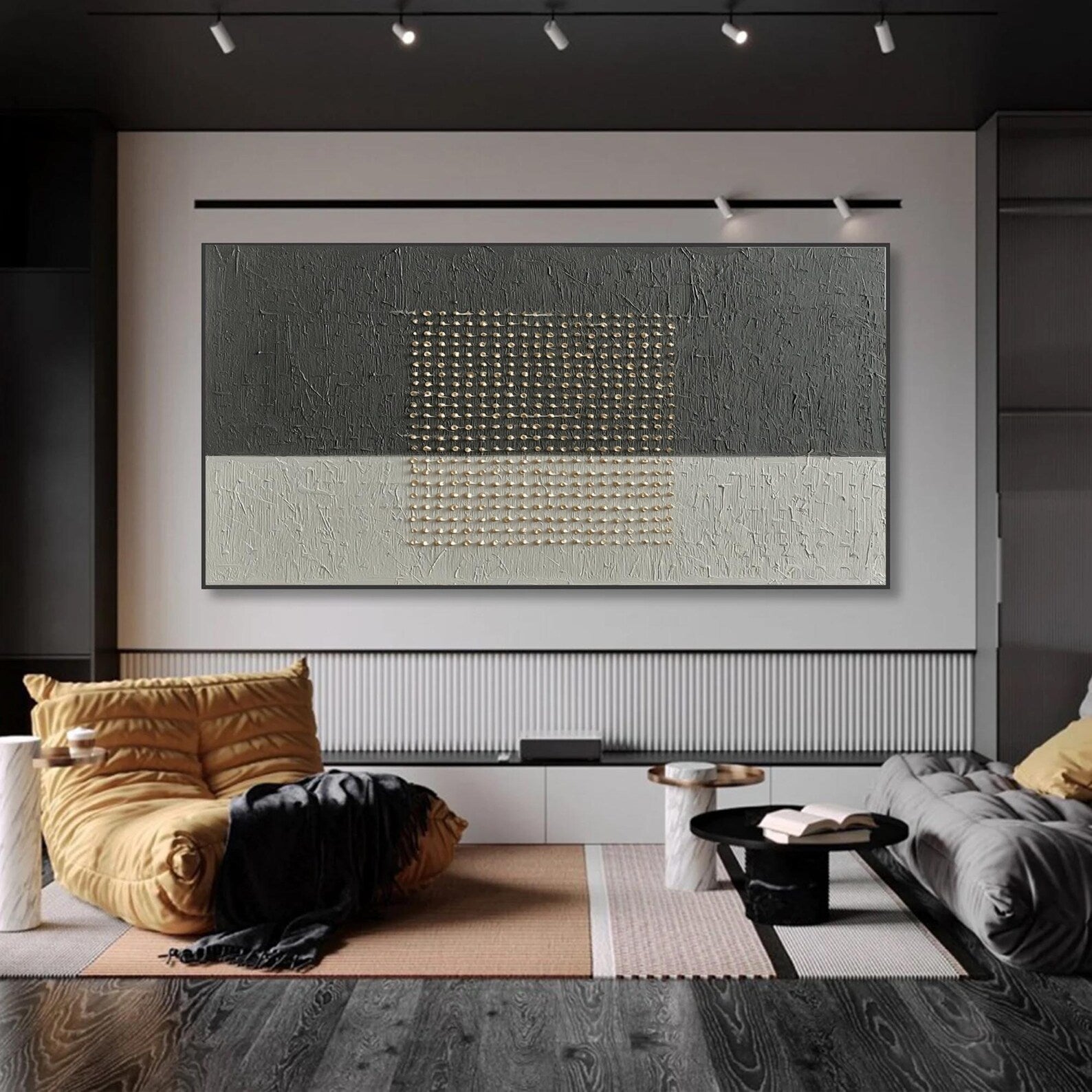 Textured Abstract Art | Refined Serenity