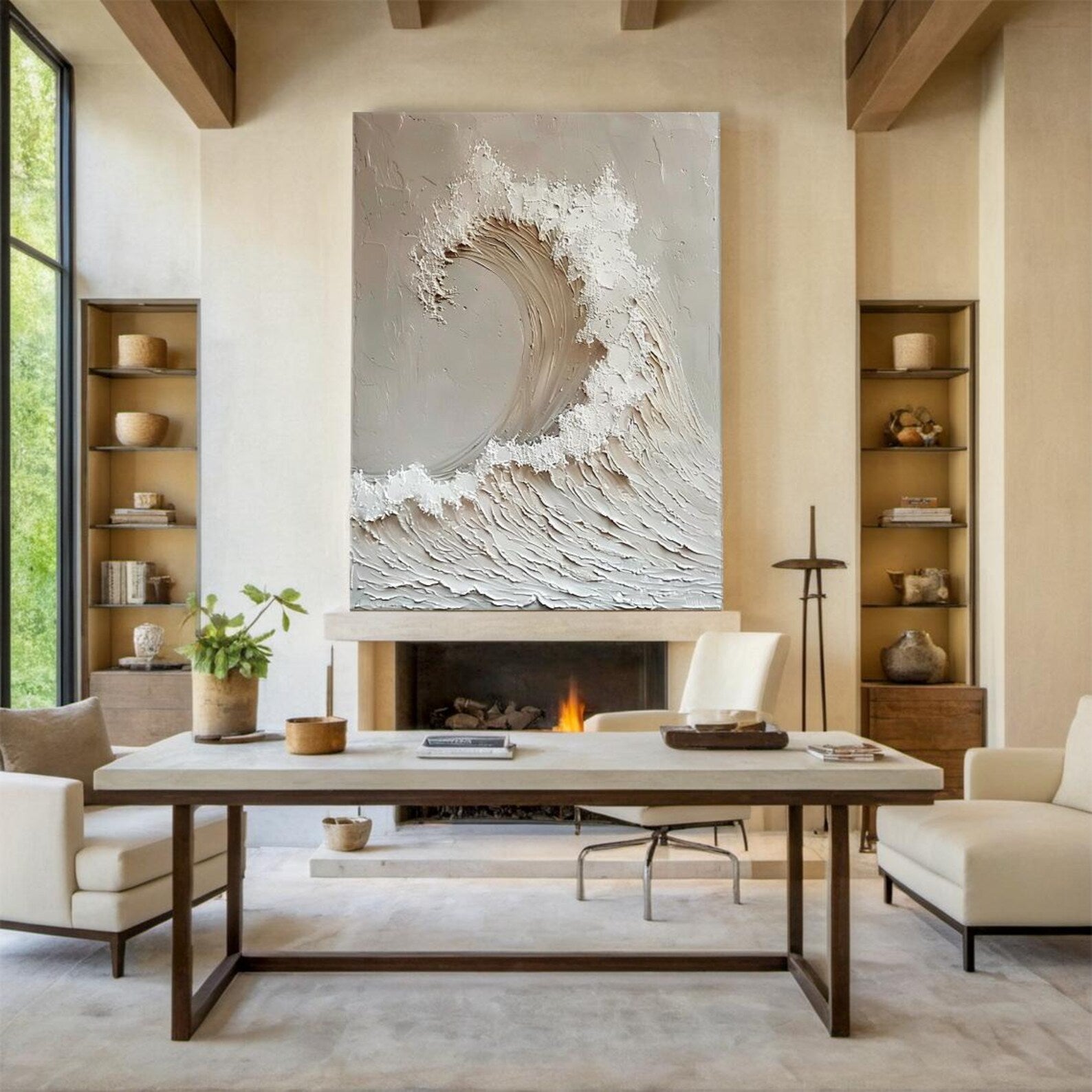 Textured Coastal Art | Subtle Power
