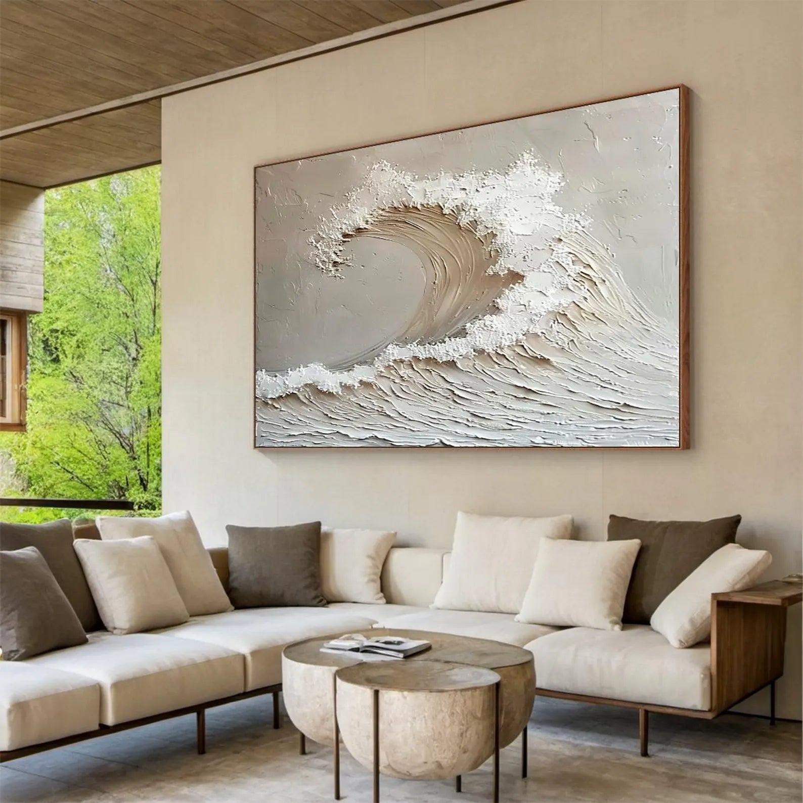 Textured Coastal Art | Subtle Power