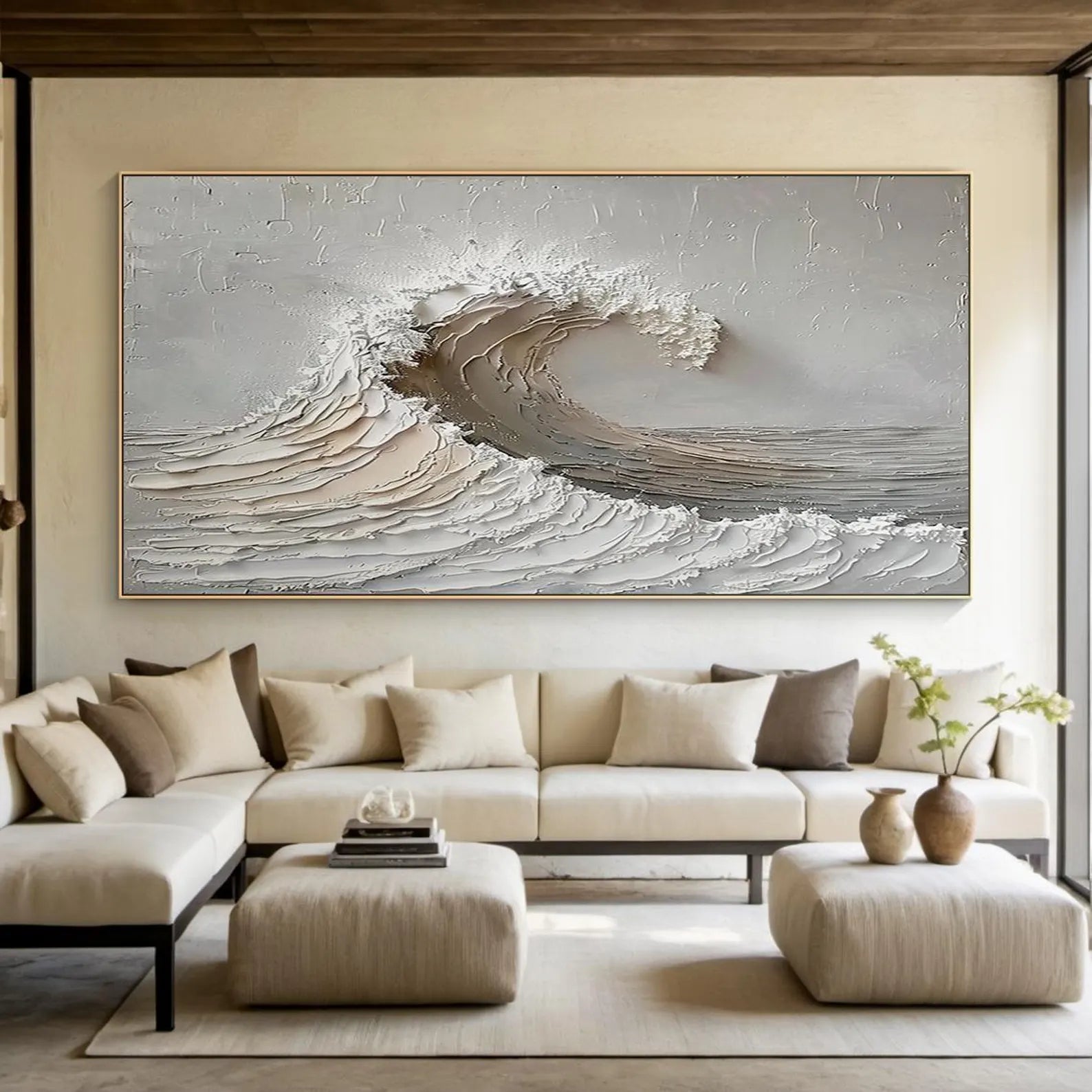 Textured Oceanic Art | Calm Power
