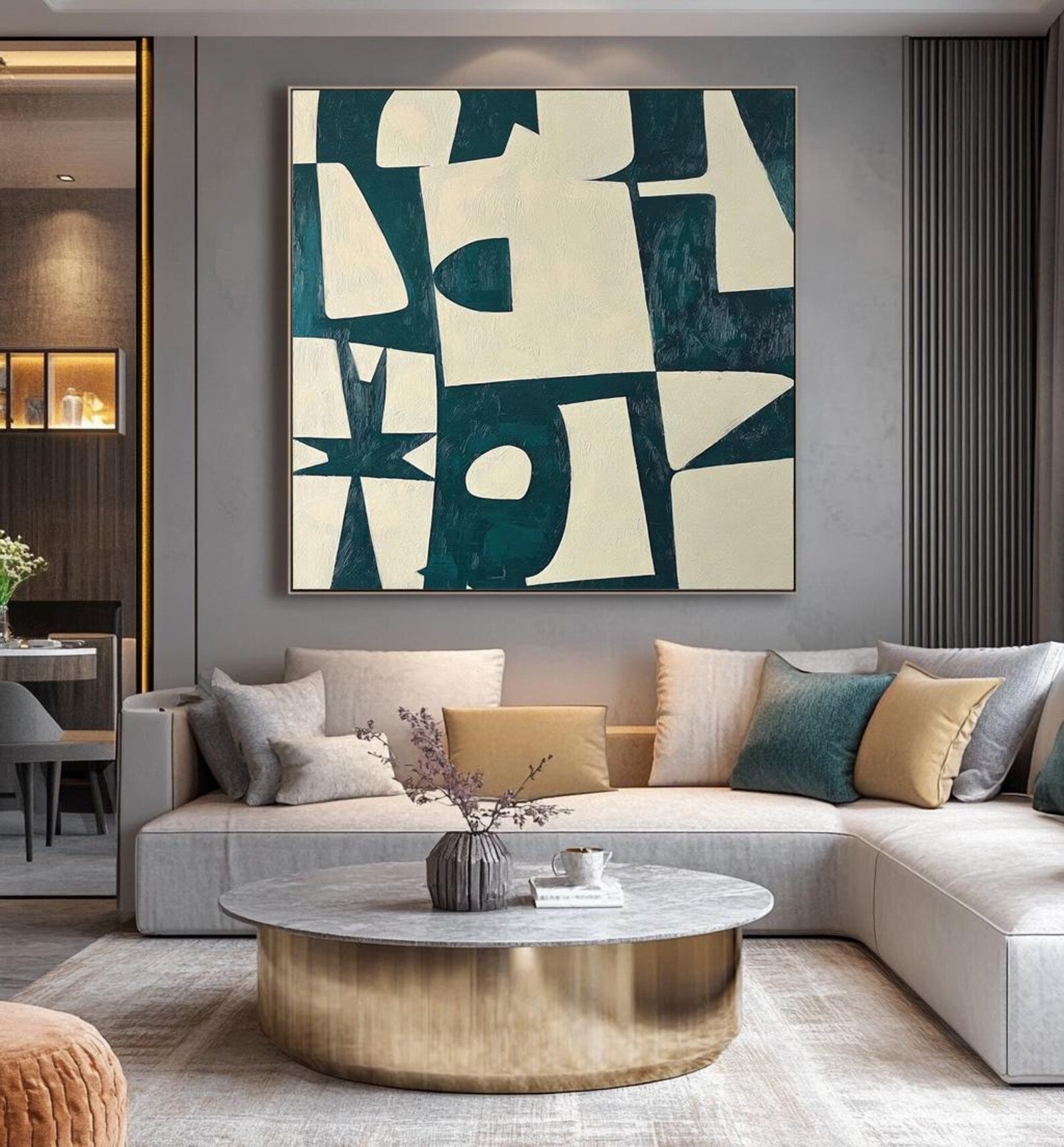 Abstract Geometric Art | Timeless Sophistication