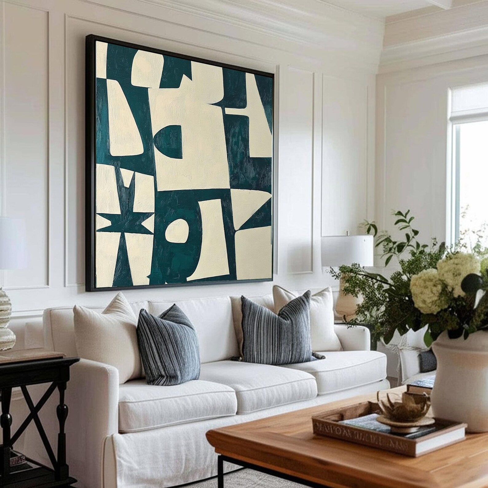 Abstract Geometric Art | Timeless Sophistication