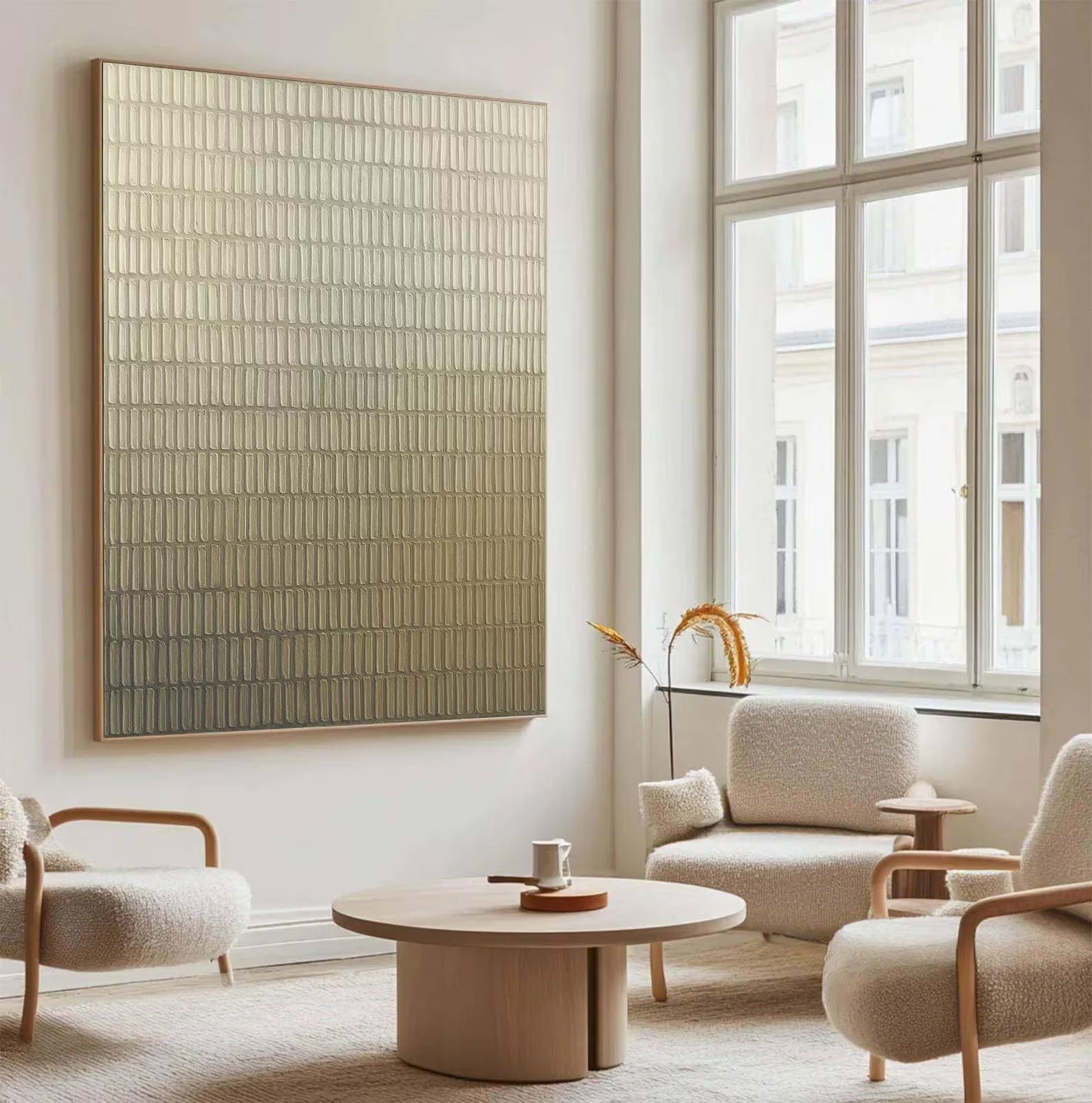 Minimalist Textured Art | Elegant Depth
