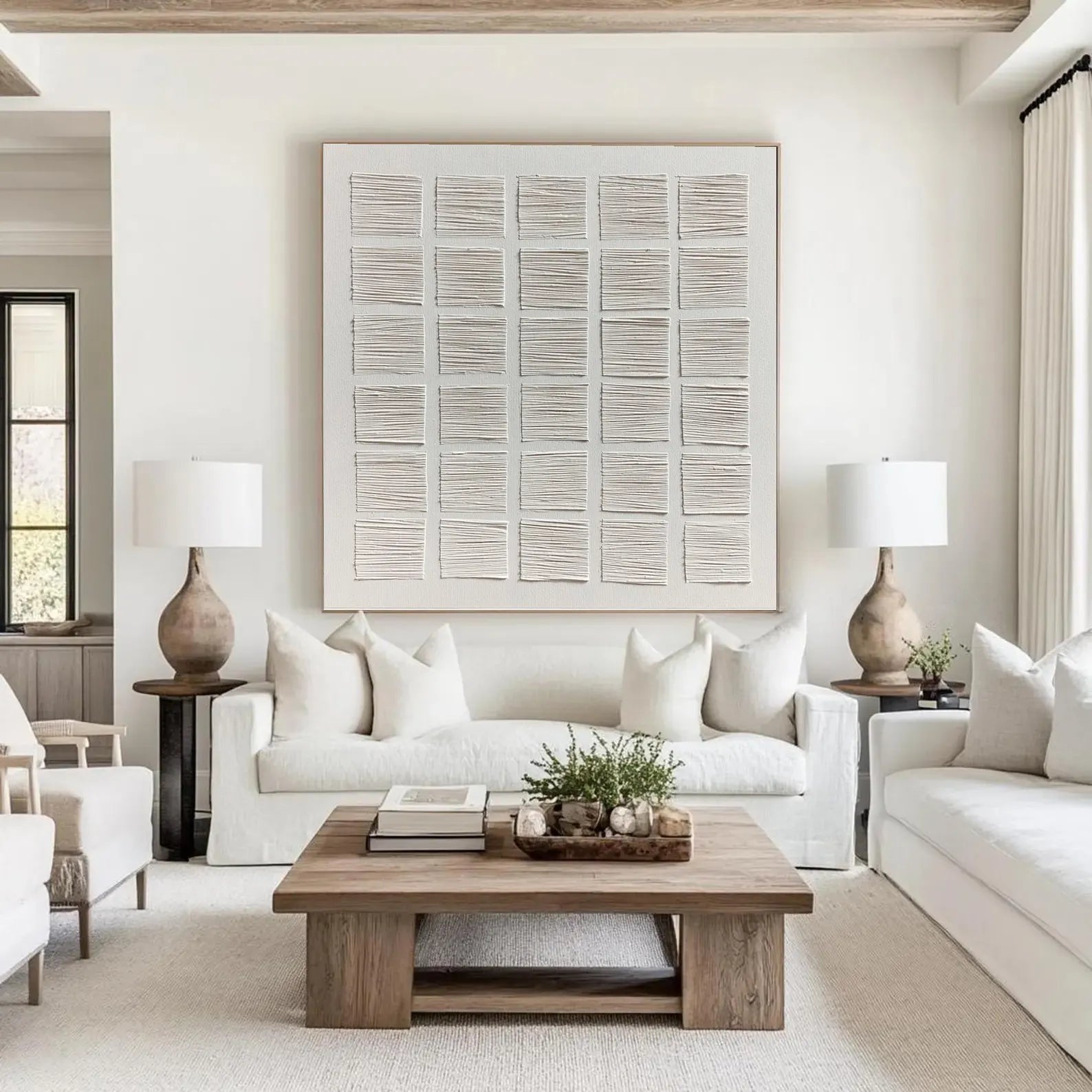 Textured Minimalist Art | Calm Luxury