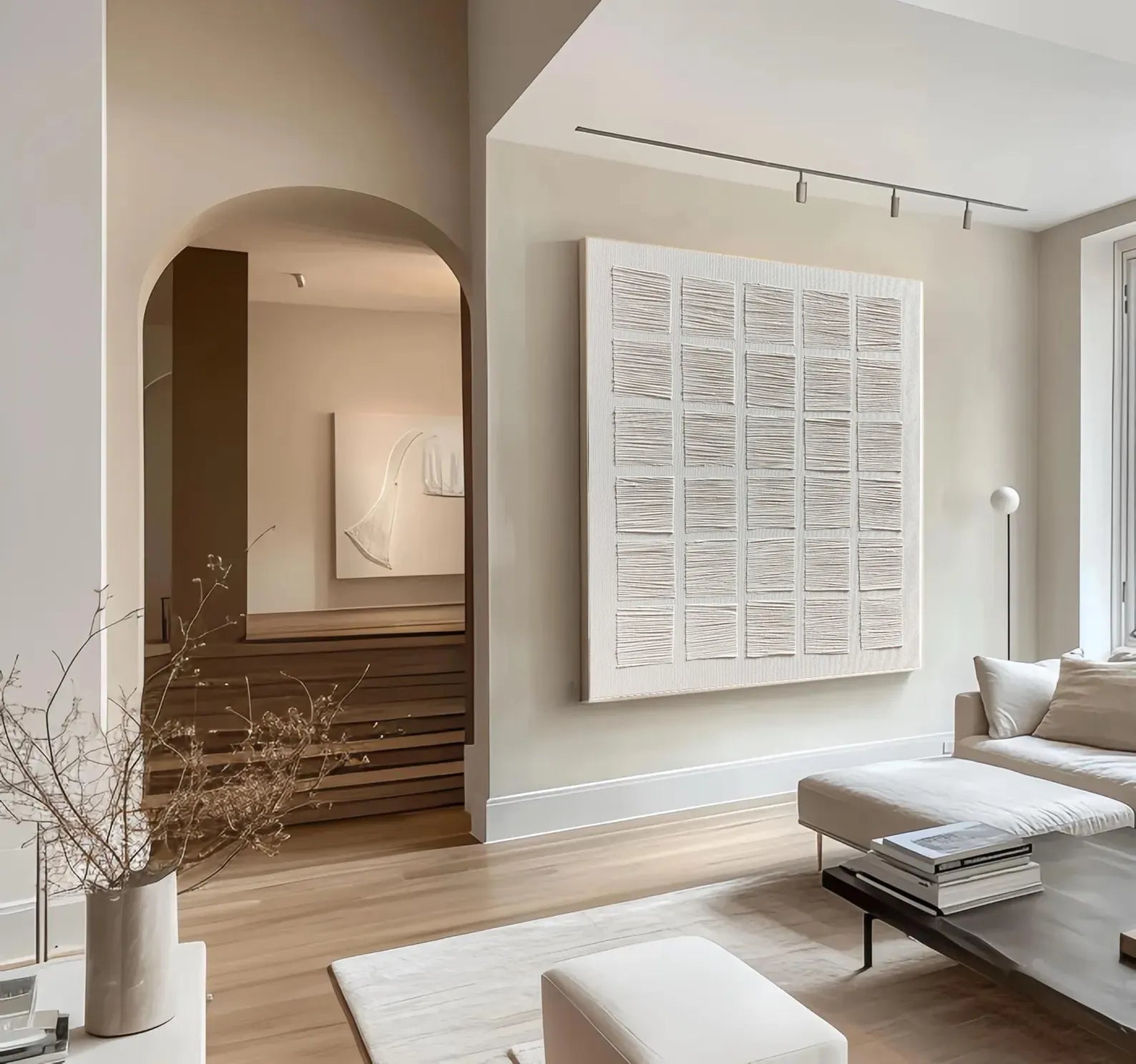 Textured Minimalist Art | Calm Luxury