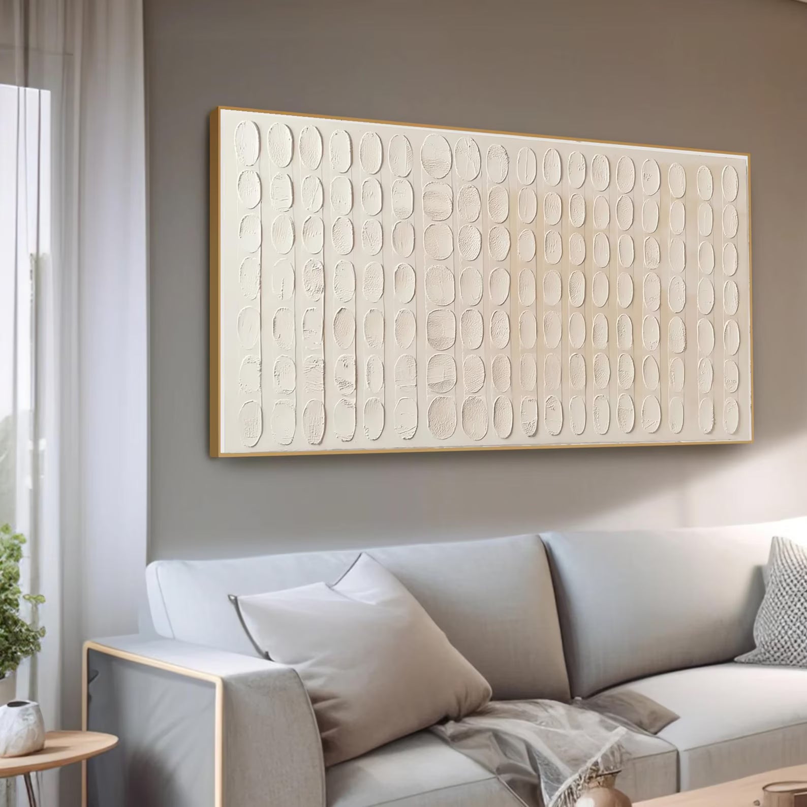 Textured Minimalist Art | Elegant Serenity