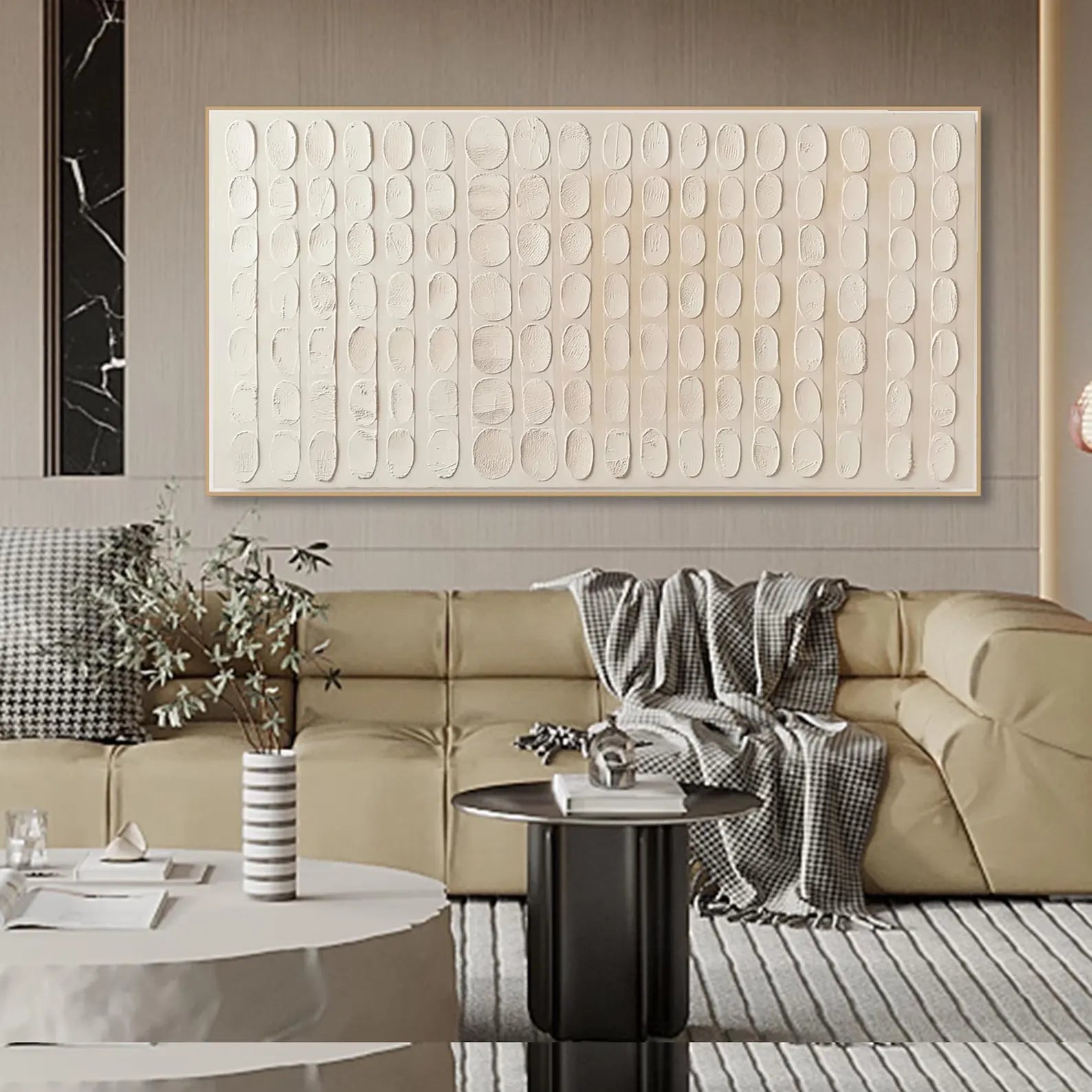 Textured Minimalist Art | Elegant Serenity