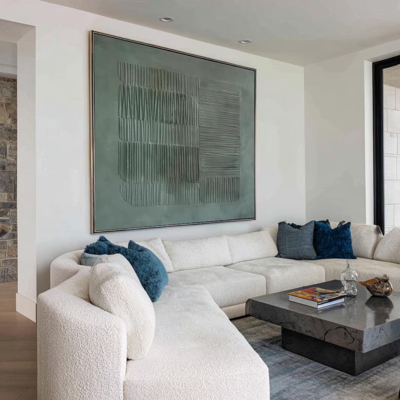 Textured Abstract Wall Art | Minimalist Modern Charm