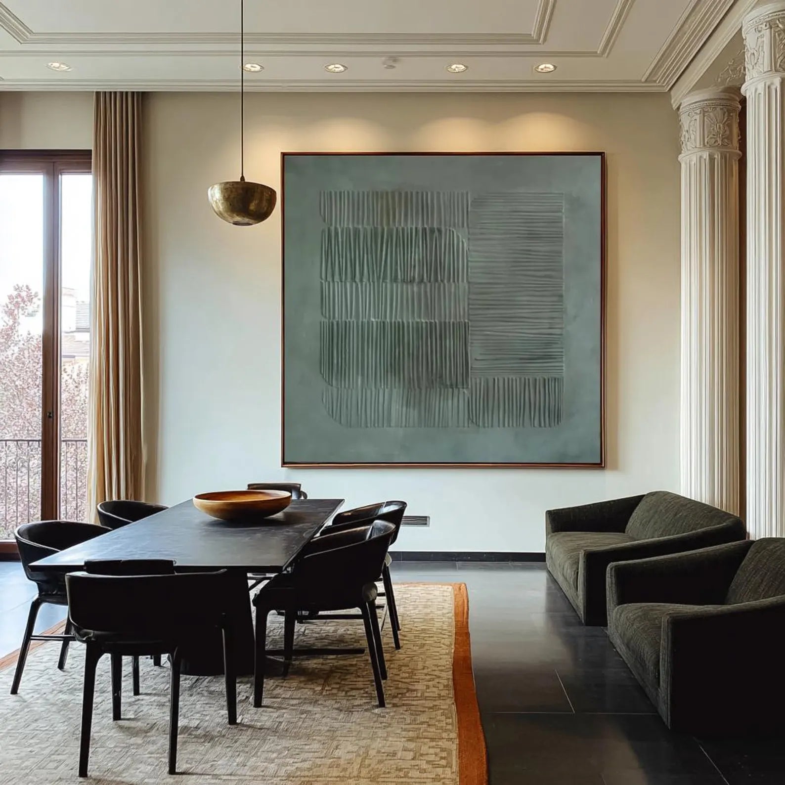 Textured Abstract Wall Art | Minimalist Modern Charm