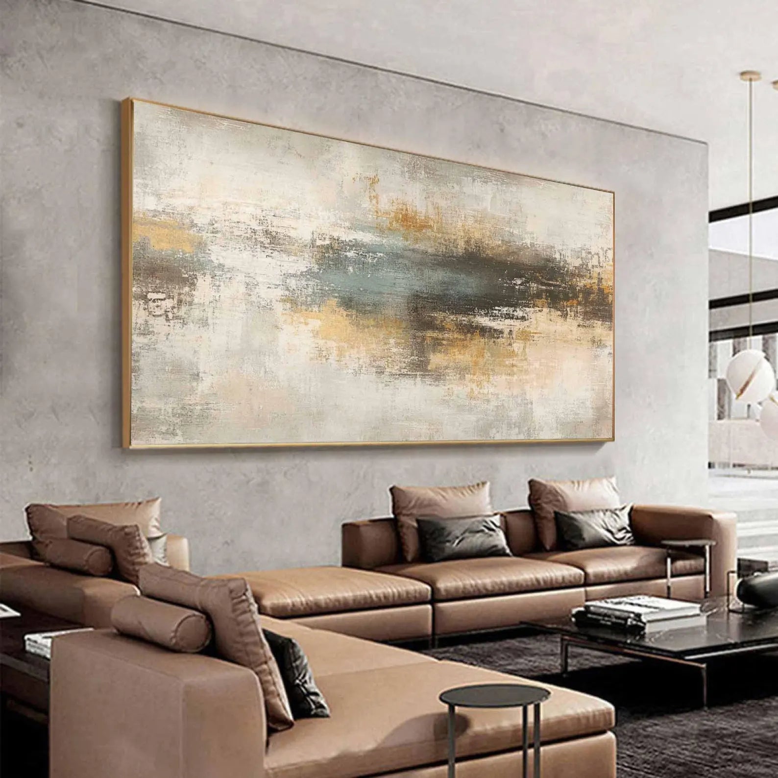 Abstract Texture Blend Art | Elegant Sophistication