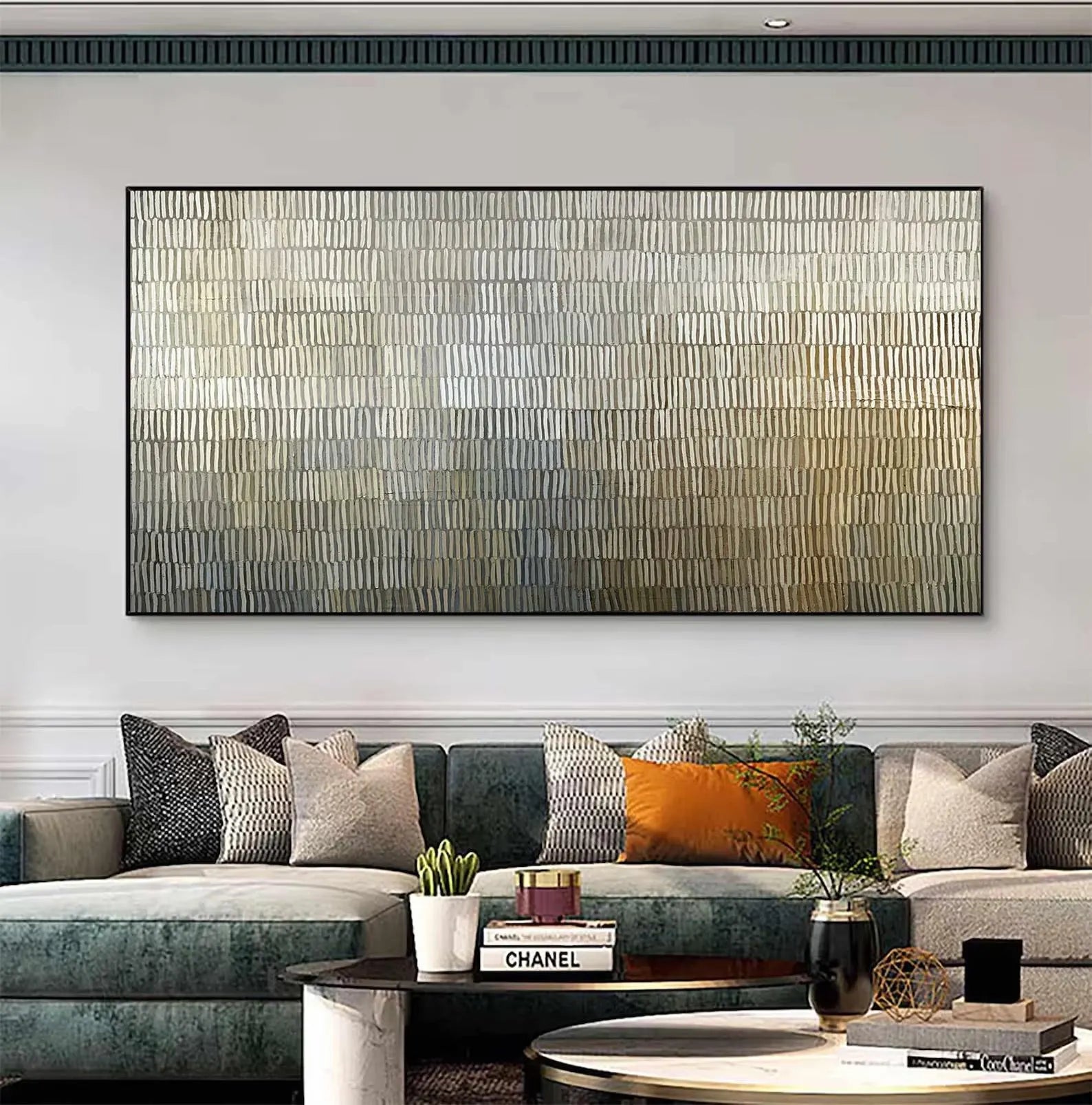 Textured Linear Art | Modern Tranquility