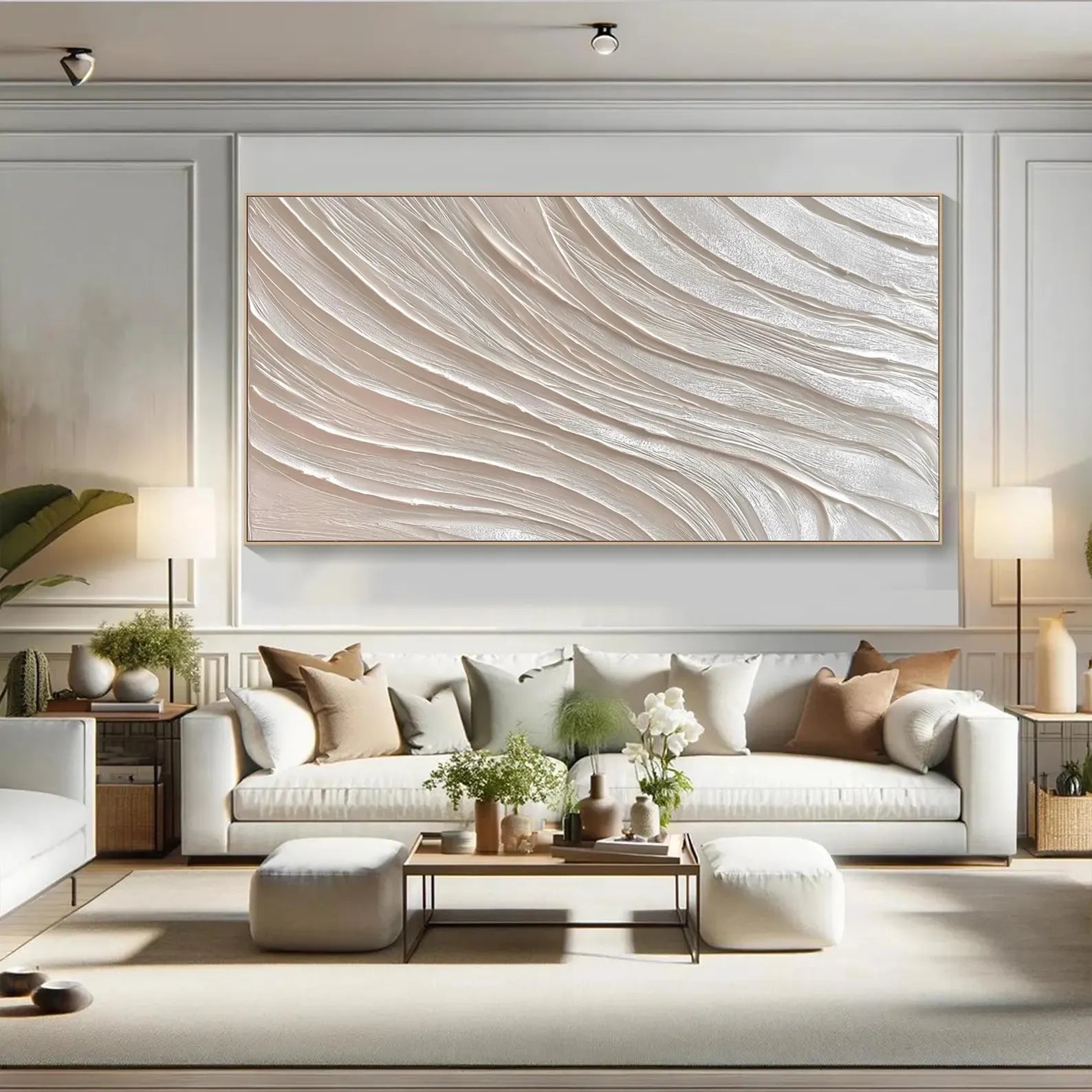 Textured Abstract Art | Minimalist Elegance