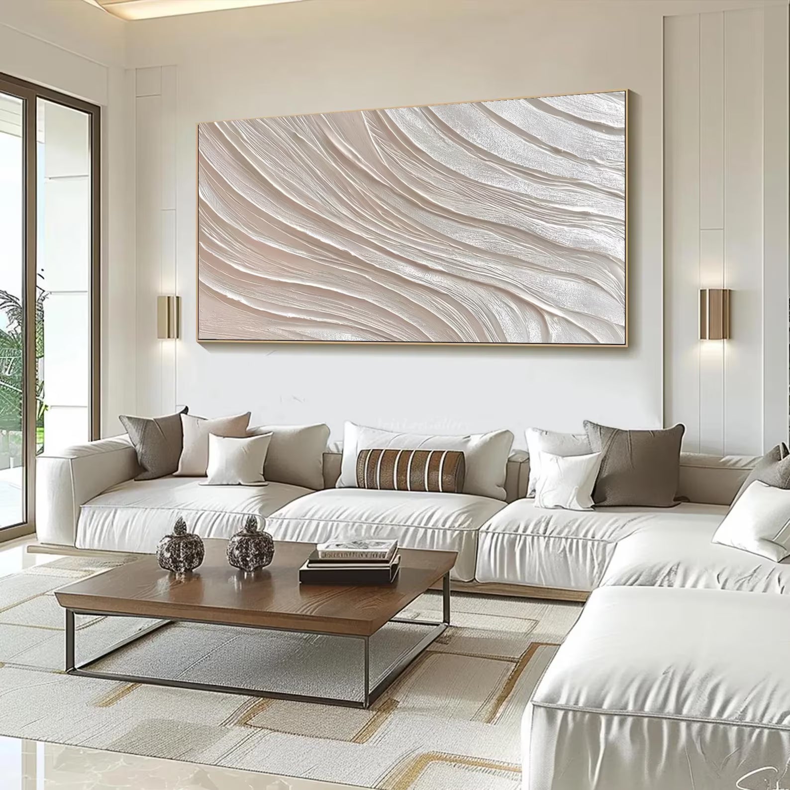 Textured Abstract Art | Minimalist Elegance