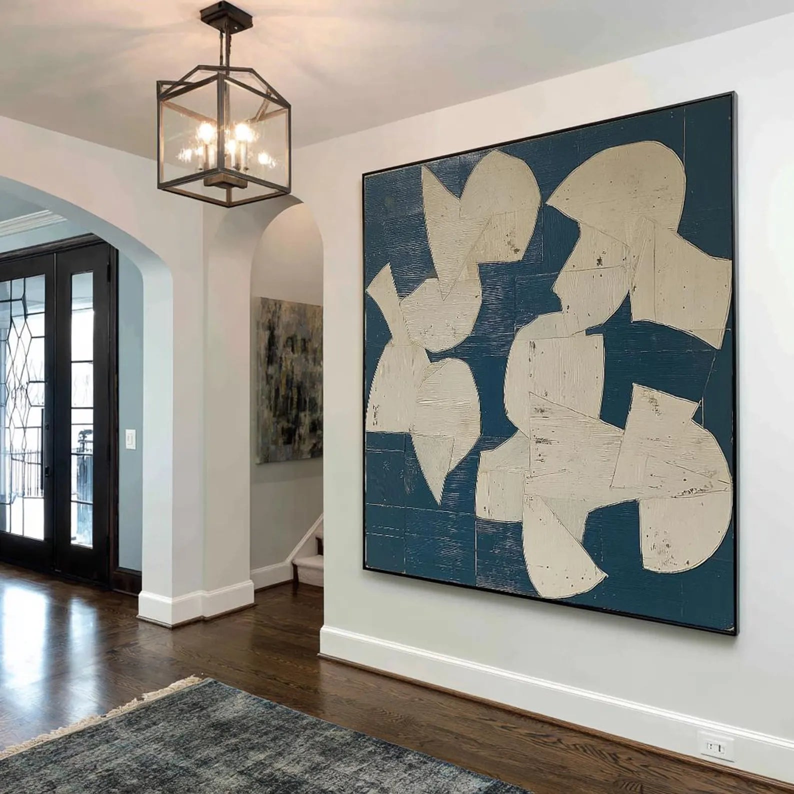 Textured Geometric Art | Modern Elegance