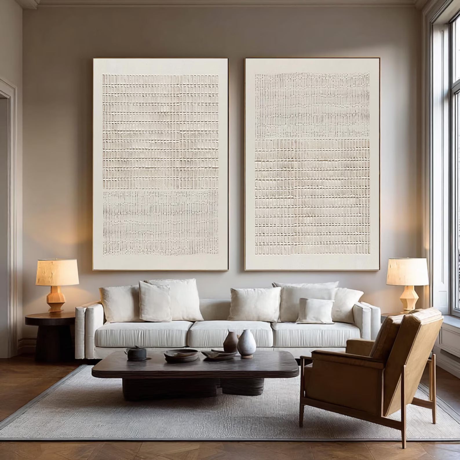 Subtle Geometric Patterns | Neutral Harmony