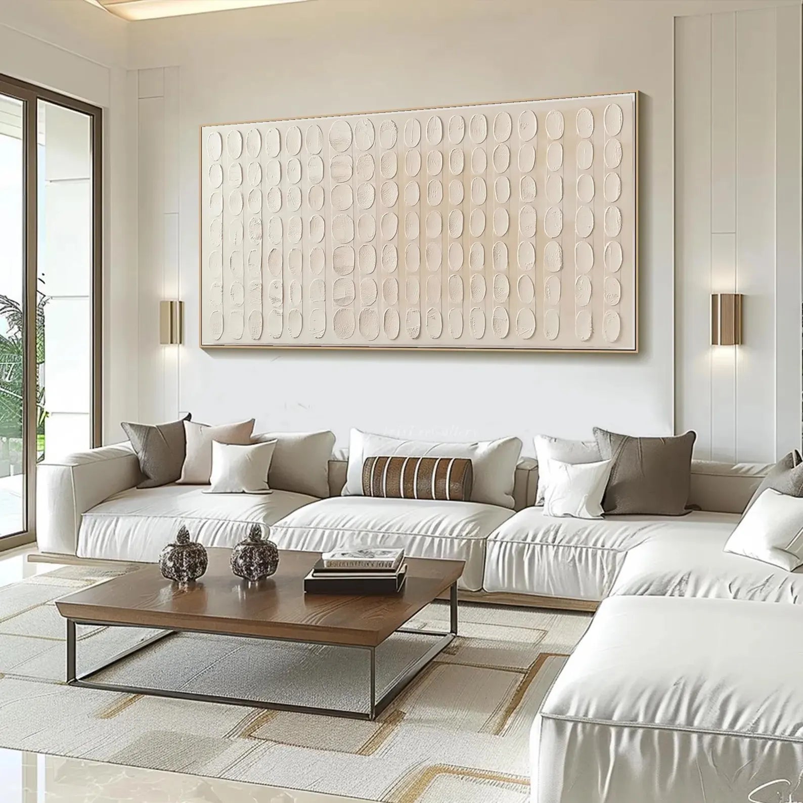 Textured Minimalist Art | Elegant Serenity