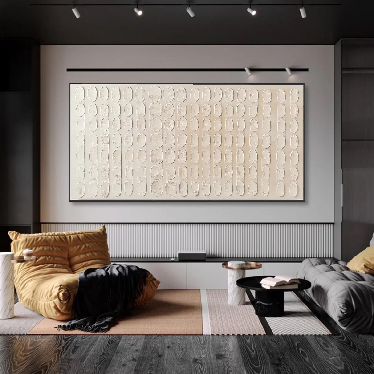 Textured Minimalist Art | Elegant Serenity