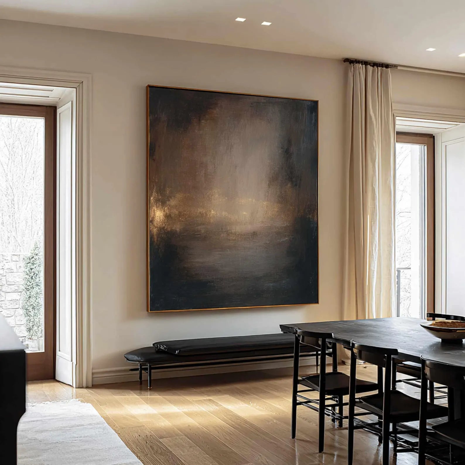 Textured Abstract Art | Luxe Depth