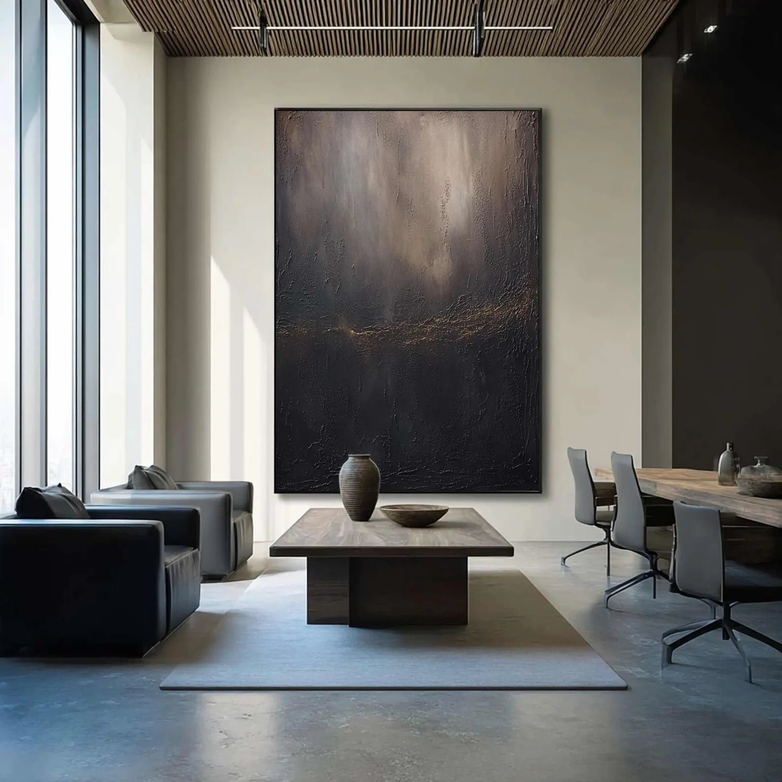 Textured Gradient Art | Luxe Serenity