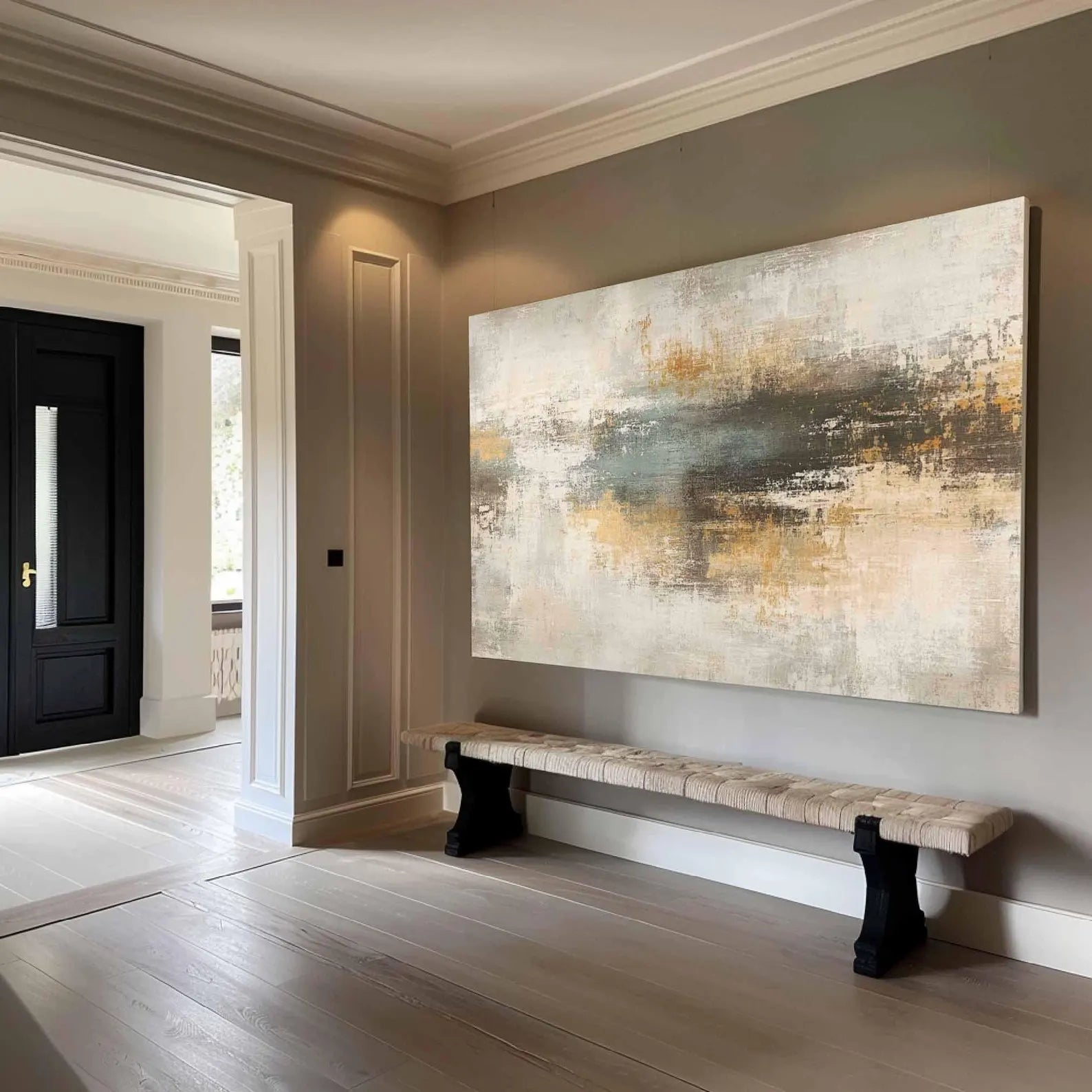 Abstract Texture Blend Art | Elegant Sophistication