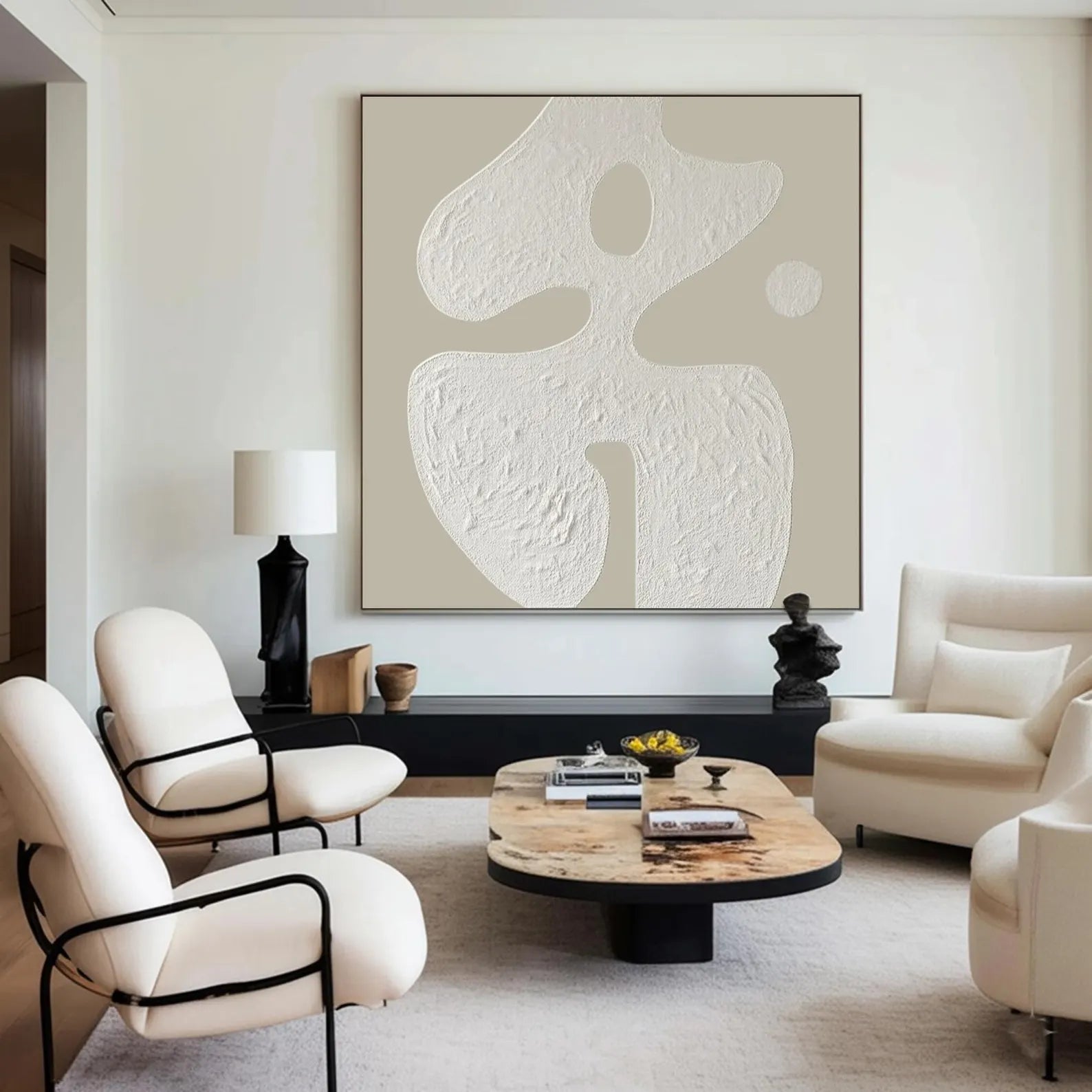 Textured Organic Art | Understated Elegance