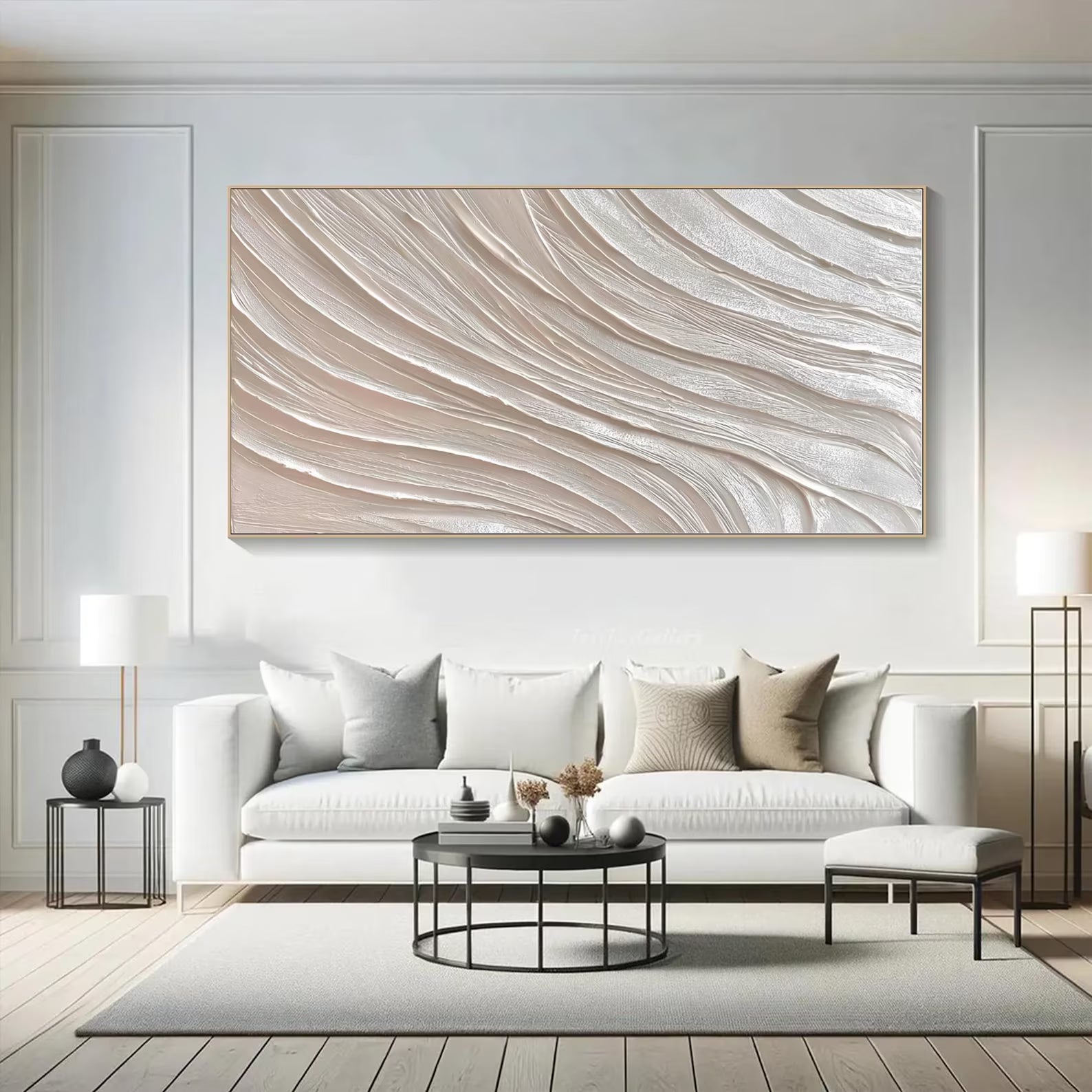 Textured Abstract Art | Minimalist Elegance