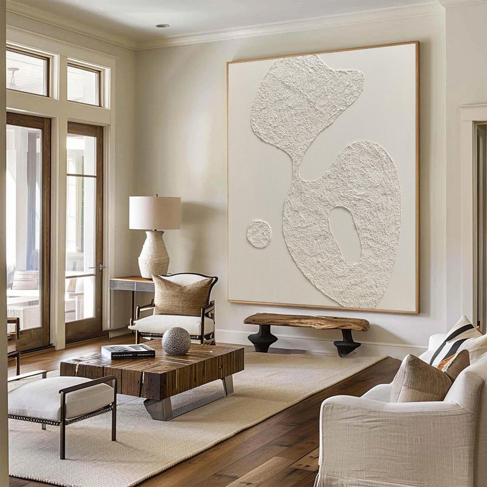 Textured Organic Art | Serene Charm