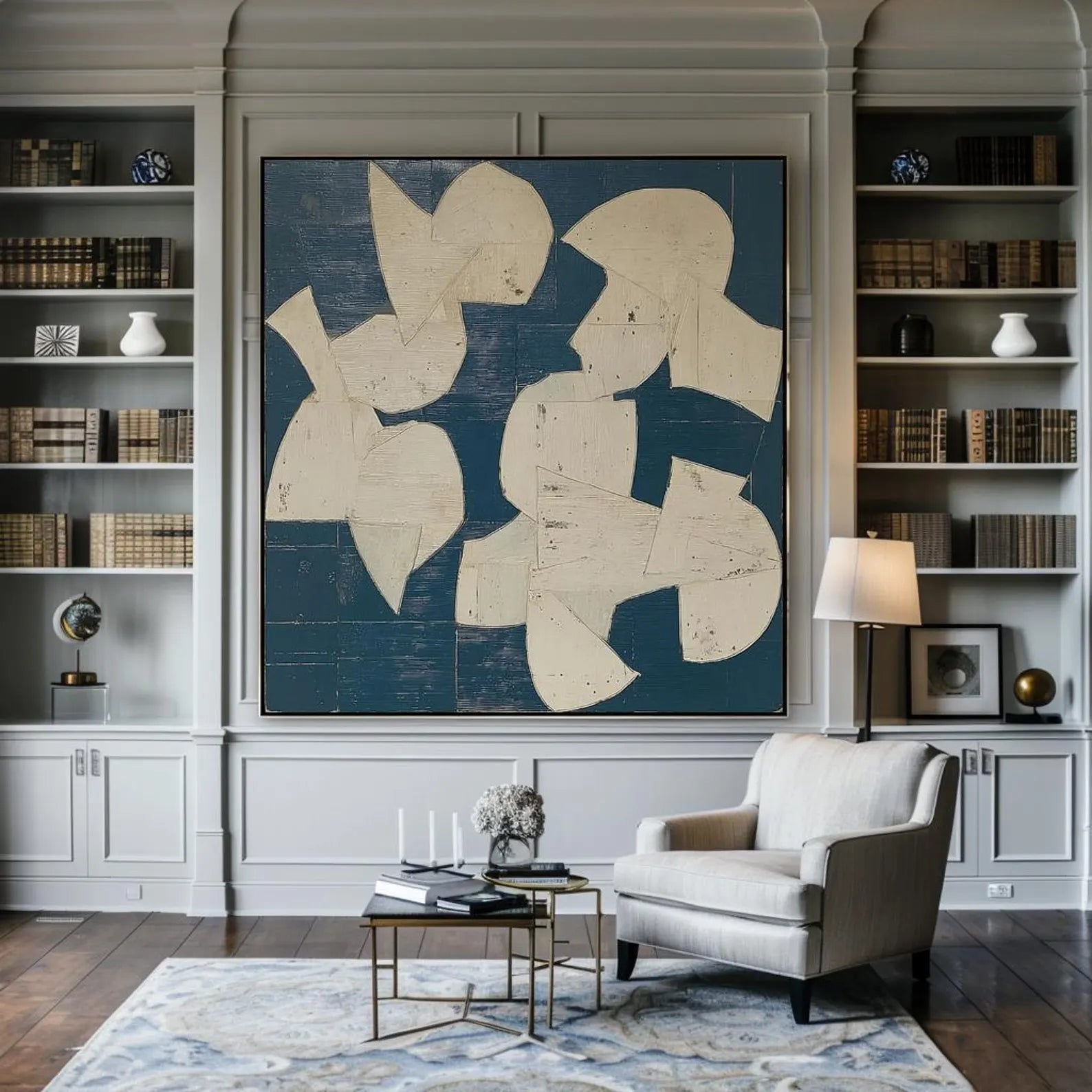 Textured Geometric Art | Modern Elegance