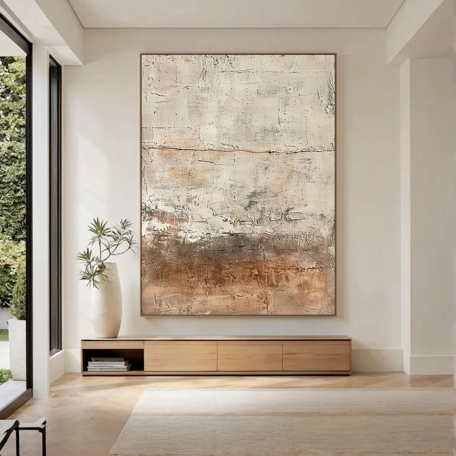 Textured Neutral Grandeur | Beige Haze