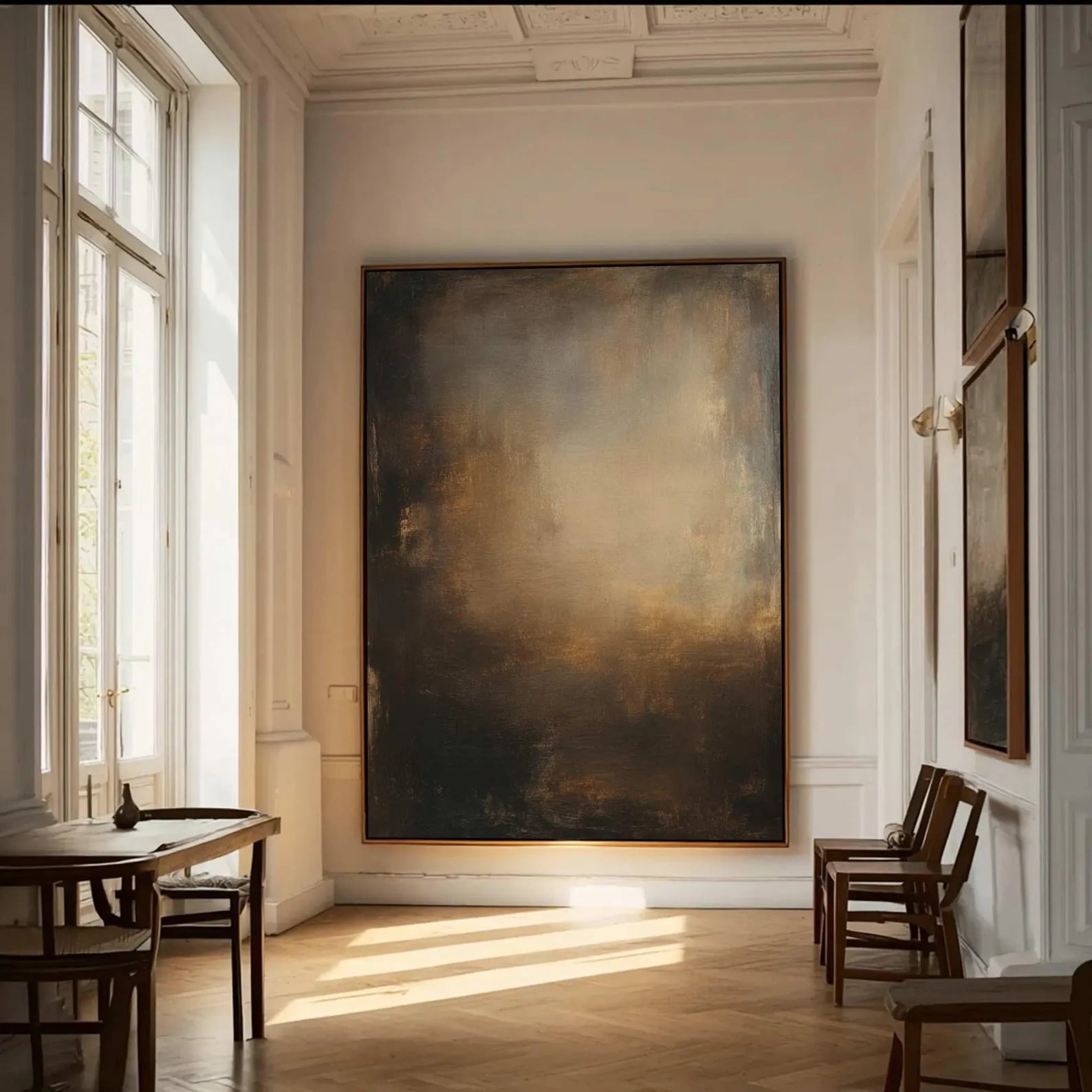 Abstract Luxe Art | Golden Calm