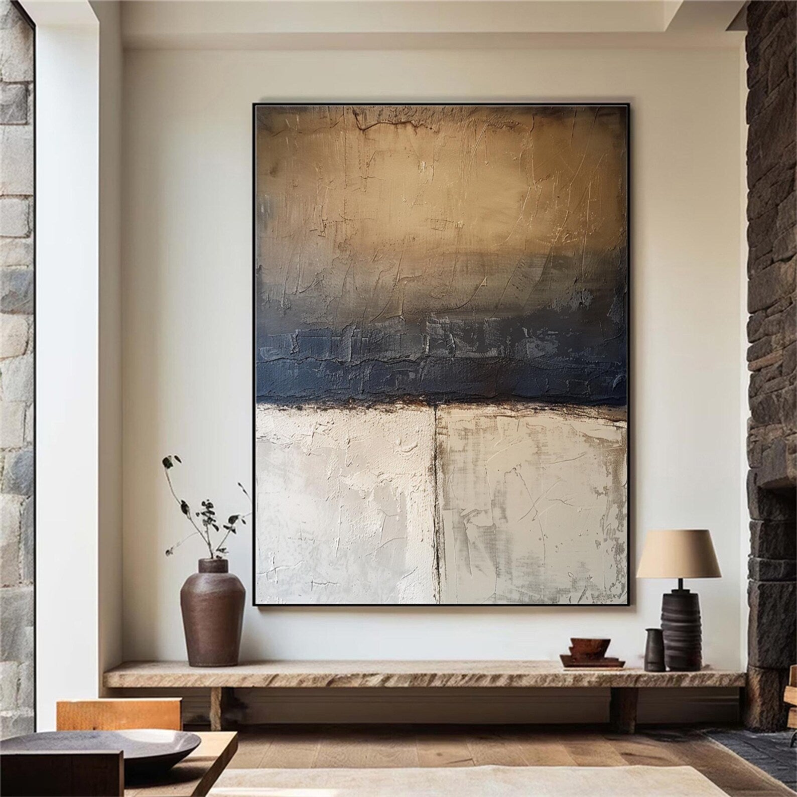 Textured Gradient Abstract | Moody Luxe