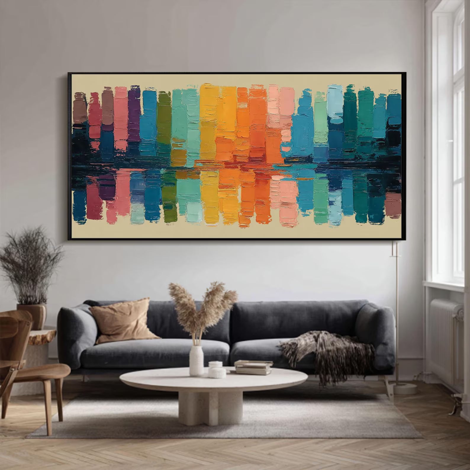 Textured Chroma Opulence | Reflected Hues