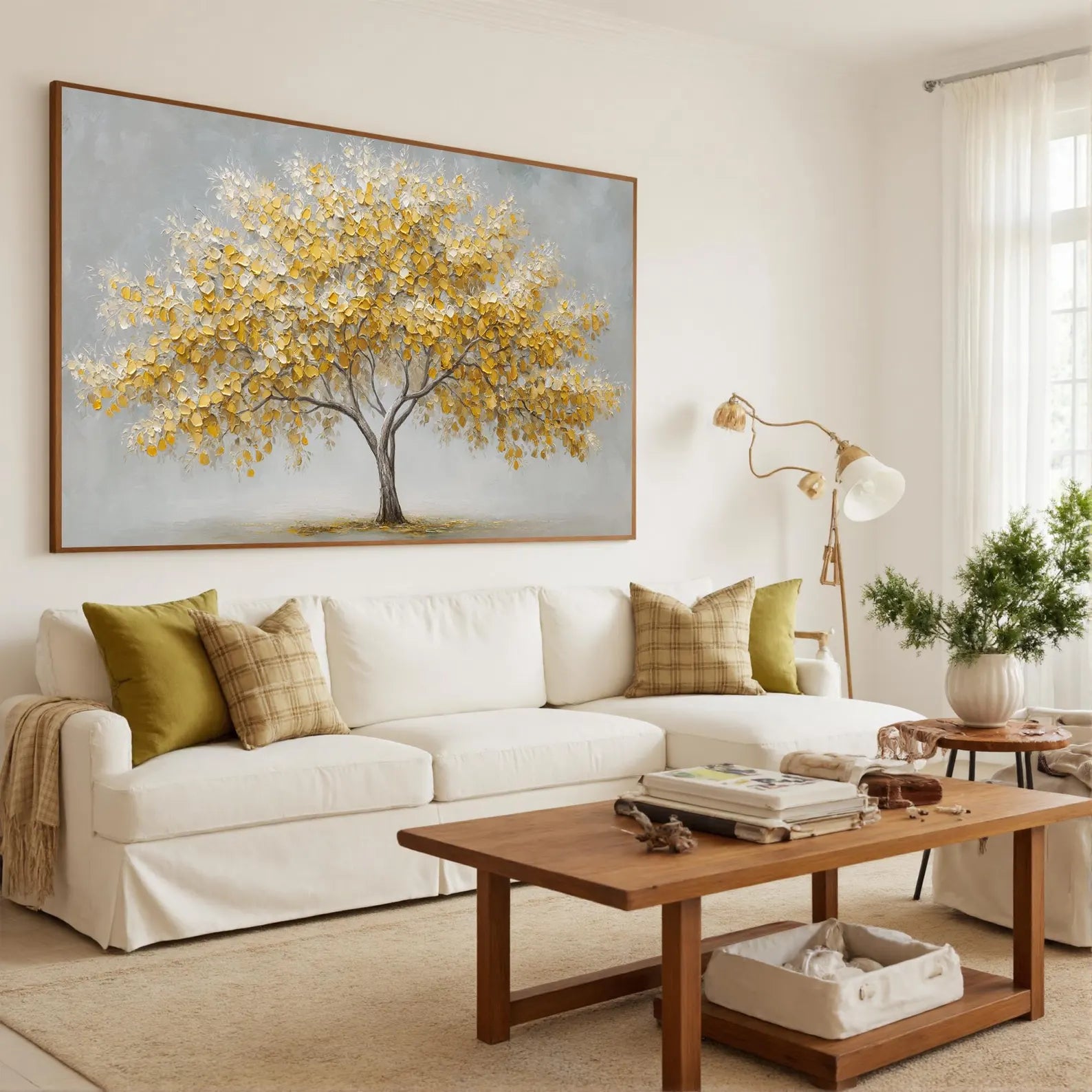 Textured Arbor Opulence | Golden Canopy