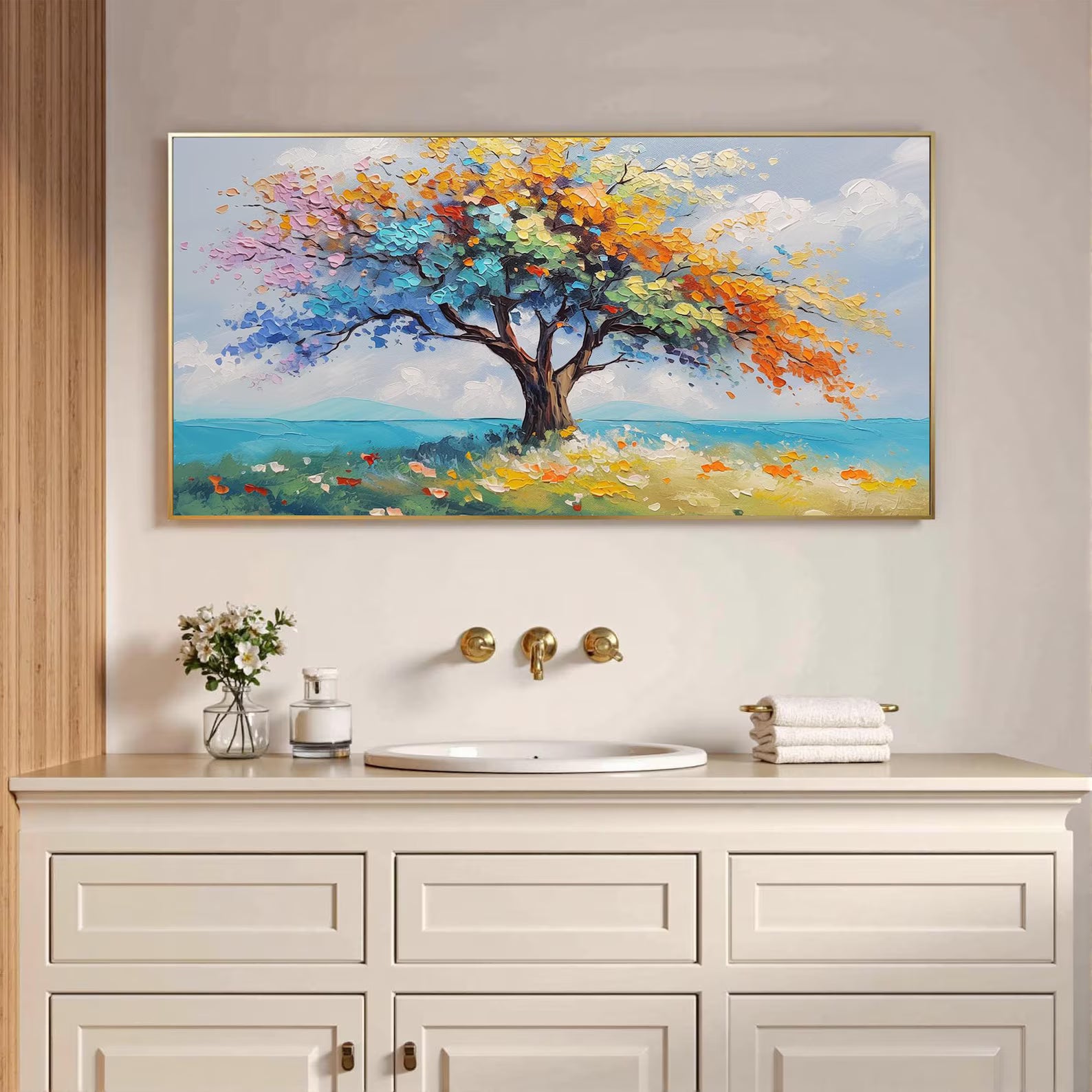 Textured Arbor Opulence | Multicolor Glade