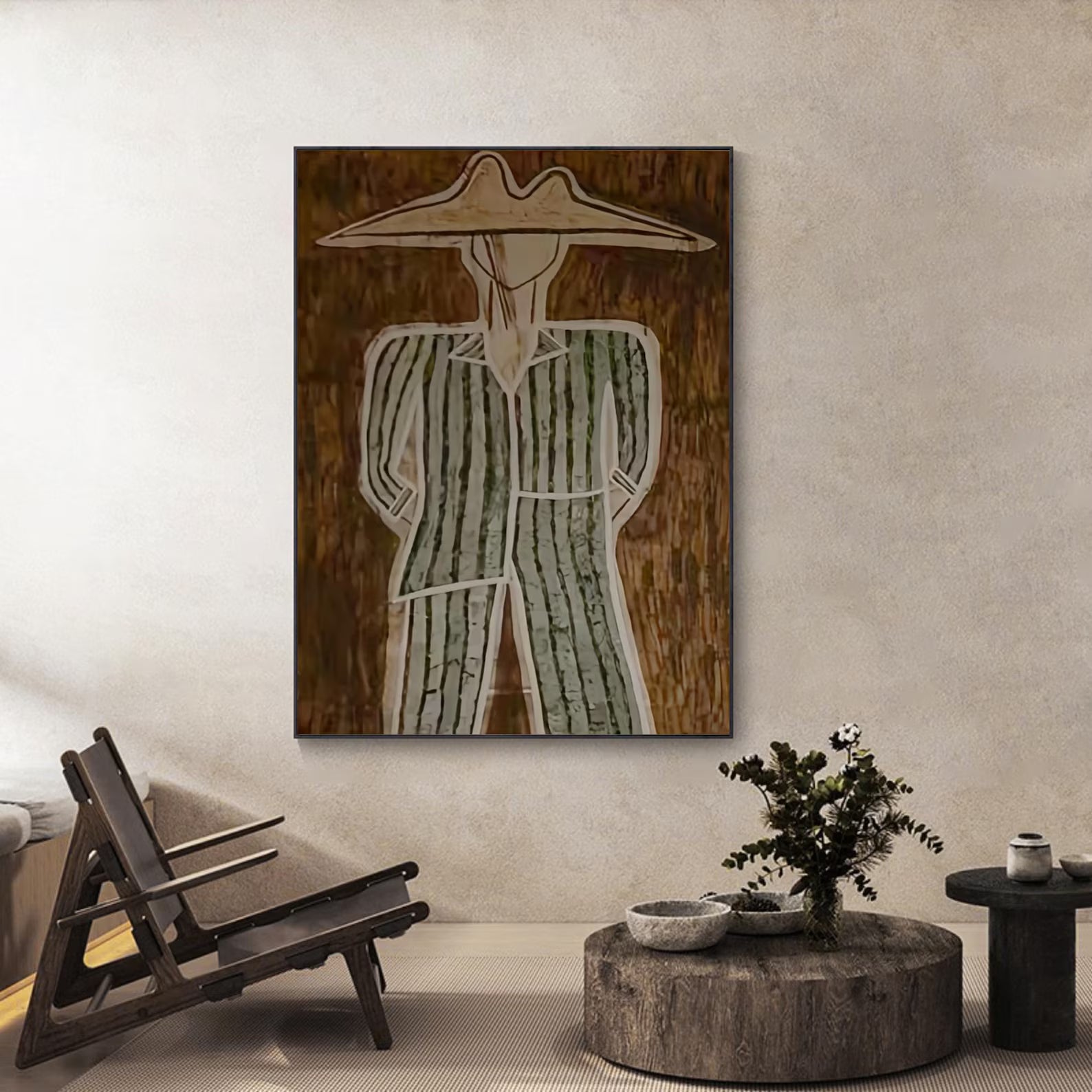 Stylized Figure Minimalism | Earthy Hues