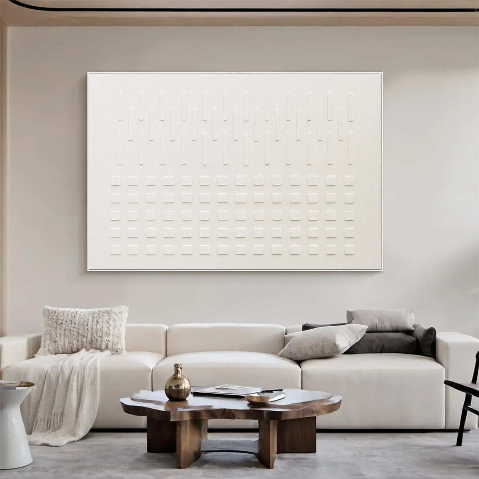 Textured Geometric Art | Minimalist Calm