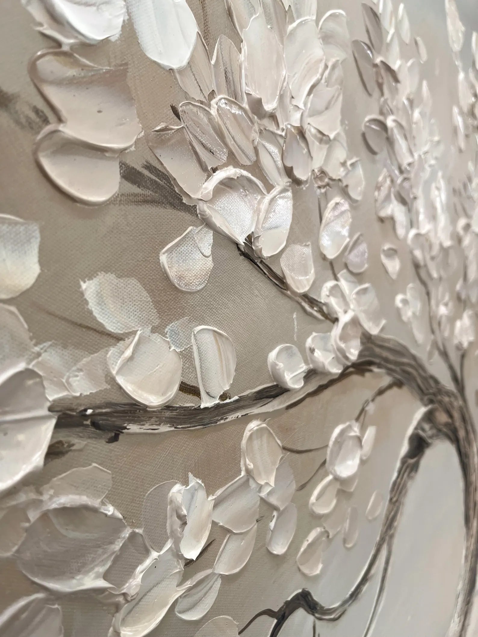 Textured Arbor Art | Tranquil Grace