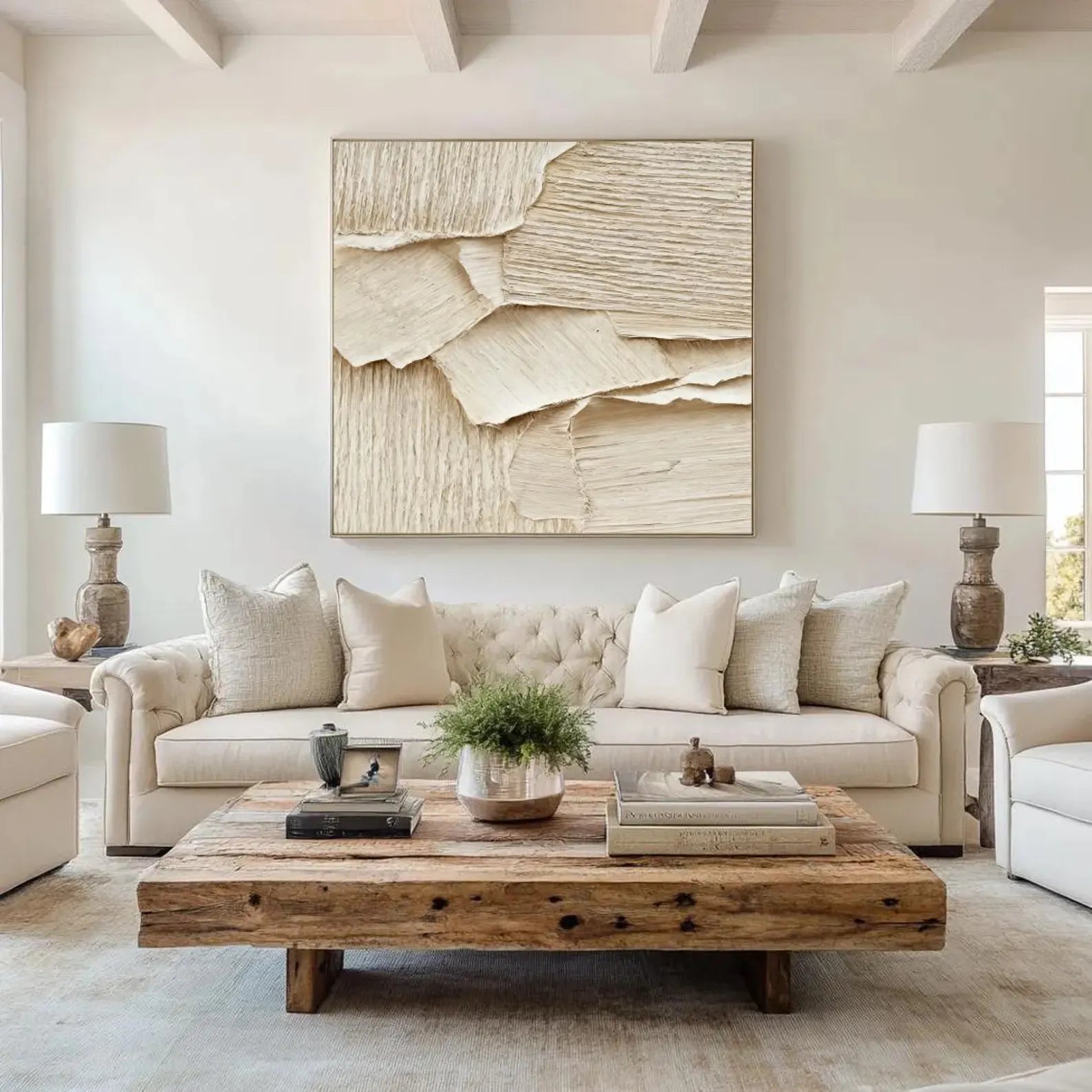 Tactile Neutrals Art | Sublime Serenity