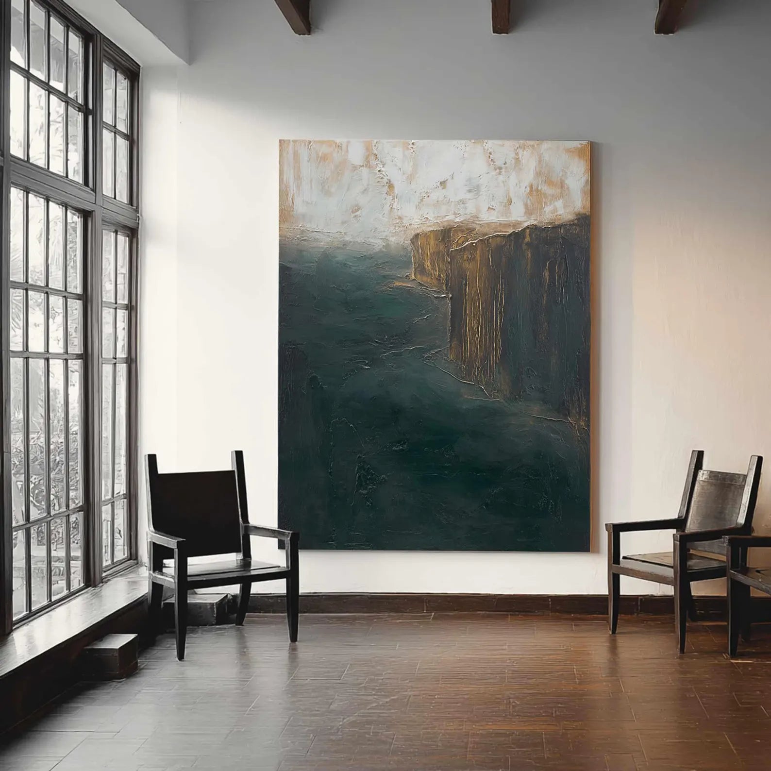 Abstract Cliff Art | Ocean Depth