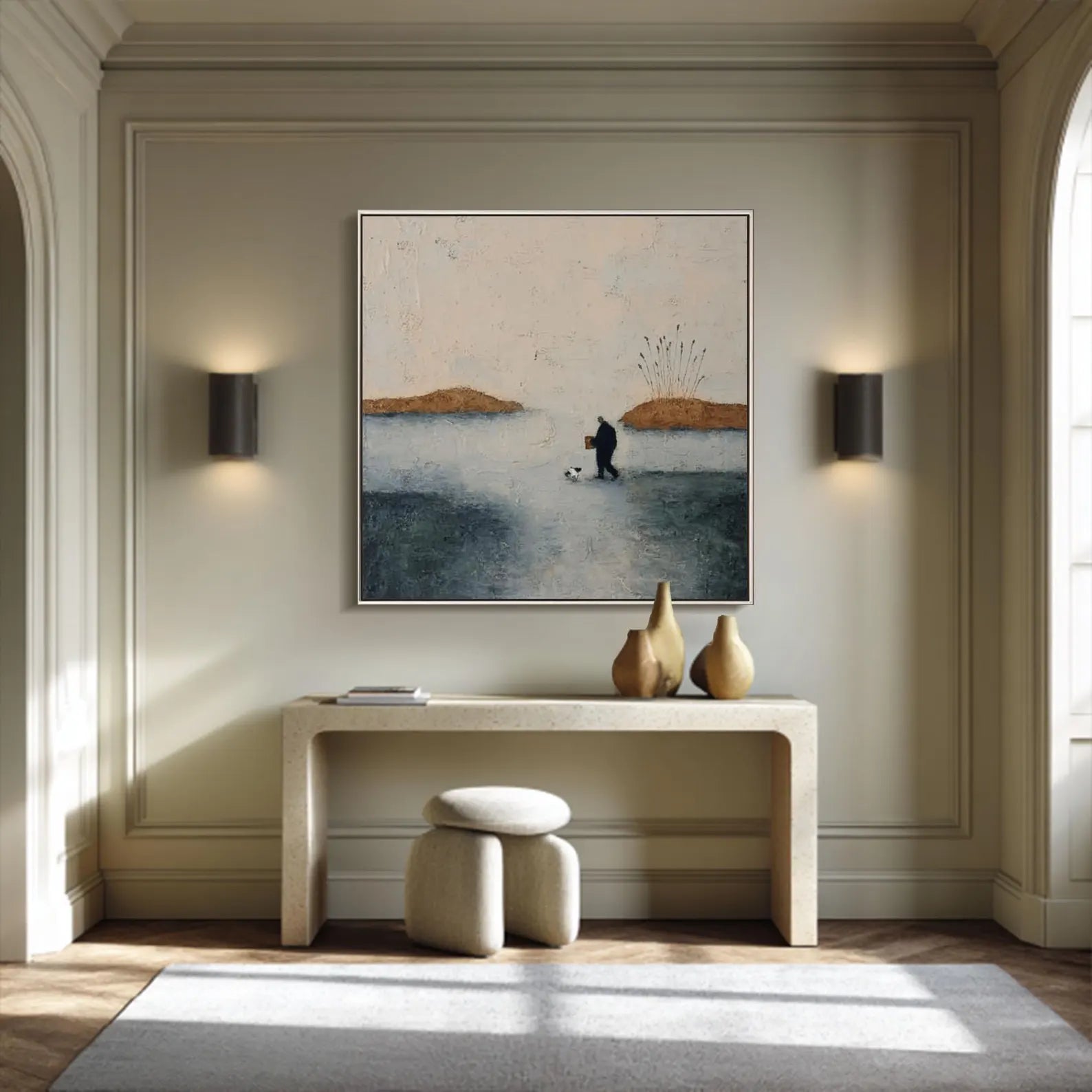 Textured Riverside Opulence | Gentle Wander