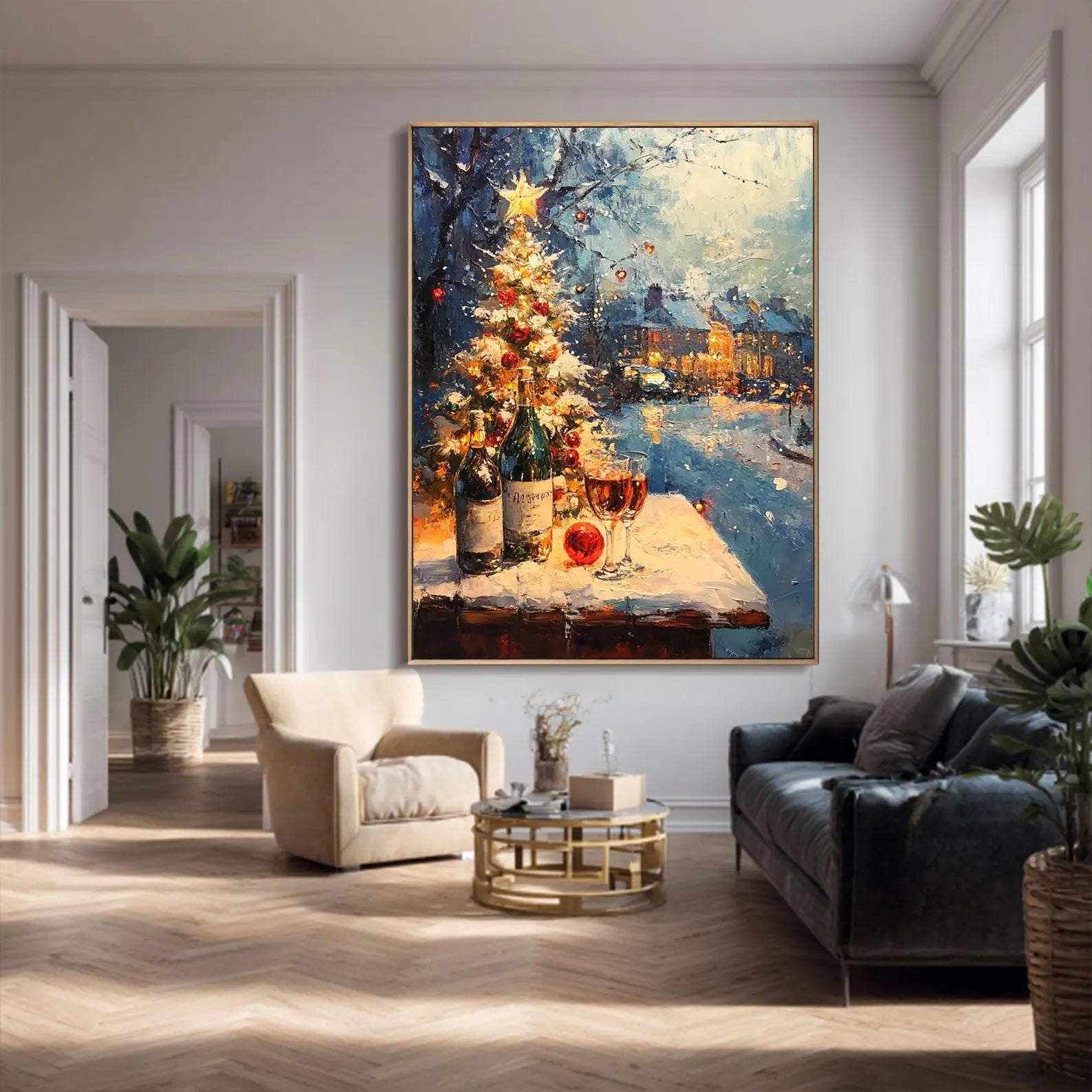 Textured Festive Night | Winter Toast