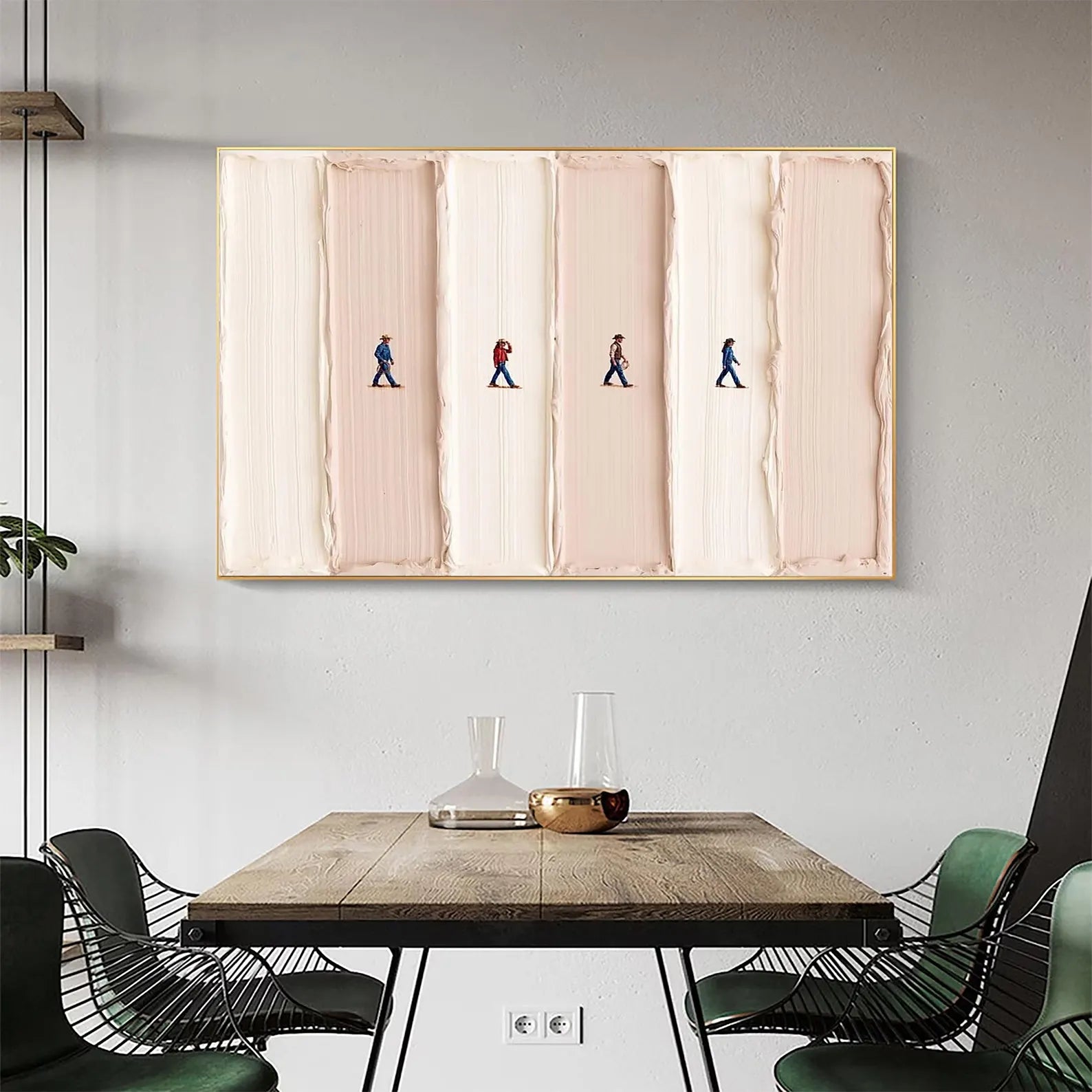 Textured Pastel Walk | Gentle Tones