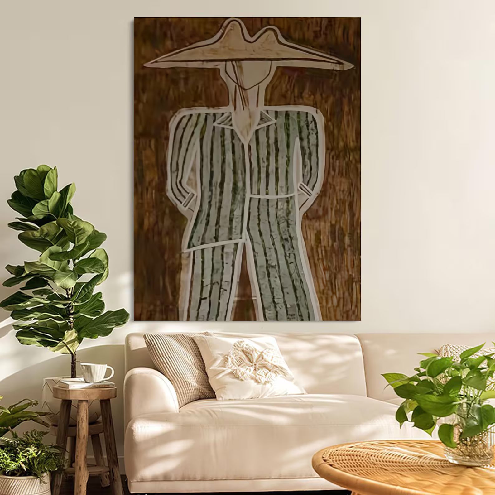 Stylized Figure Minimalism | Earthy Hues