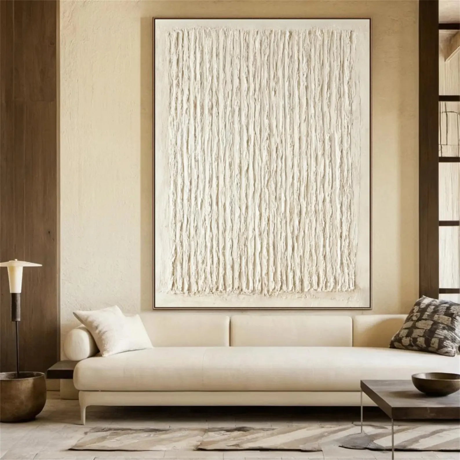 Textured Linear Abstract | Organic Luxe