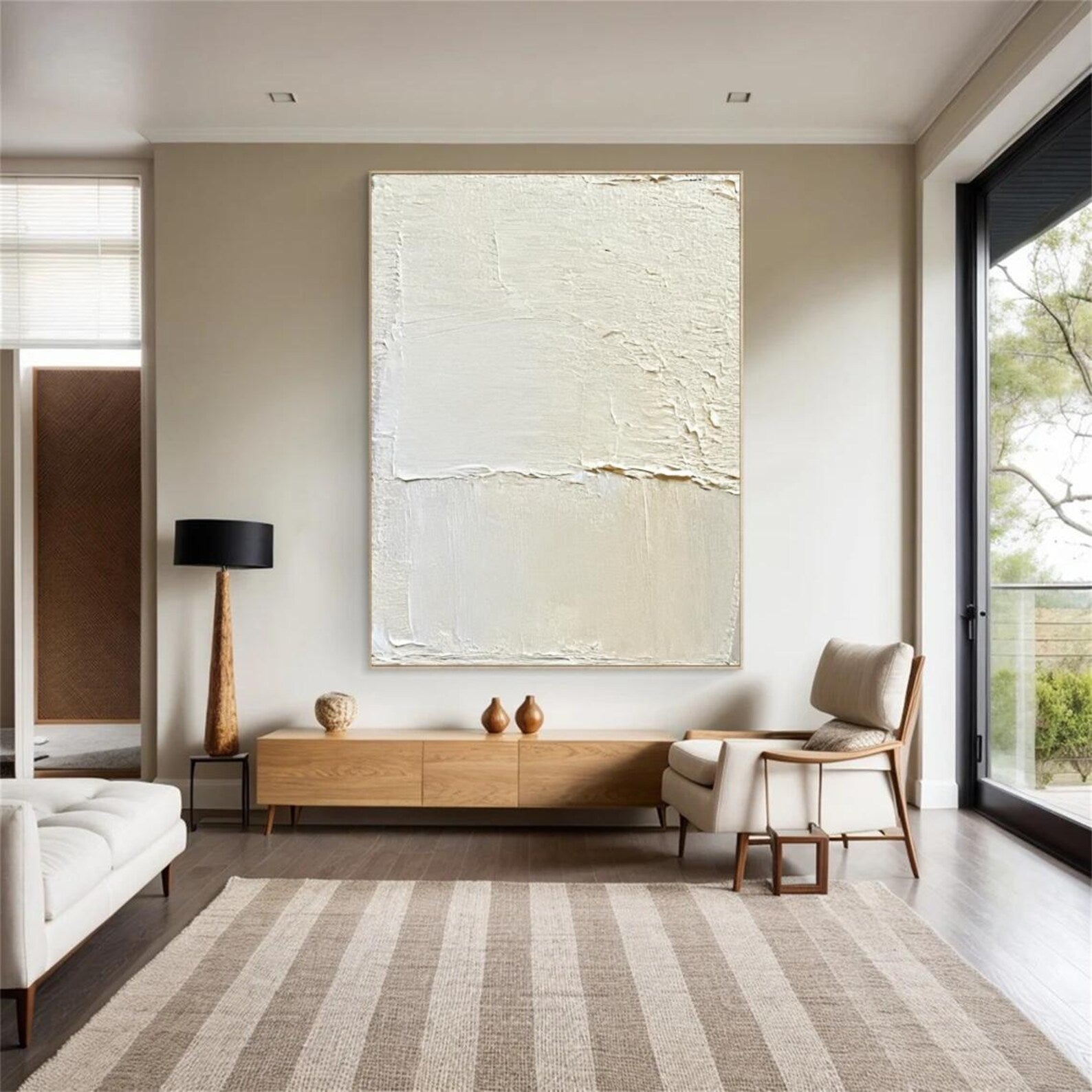 Textured Neutral Abstract | Calm Luxe