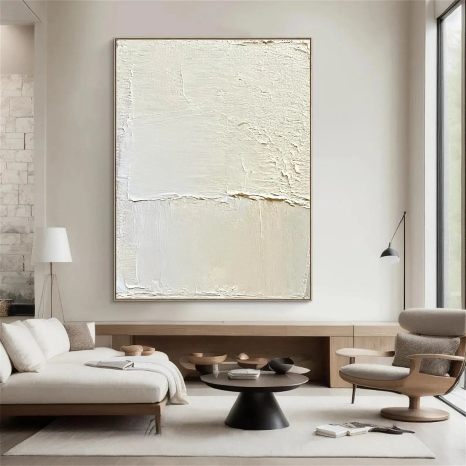 Textured Neutral Abstract | Calm Luxe