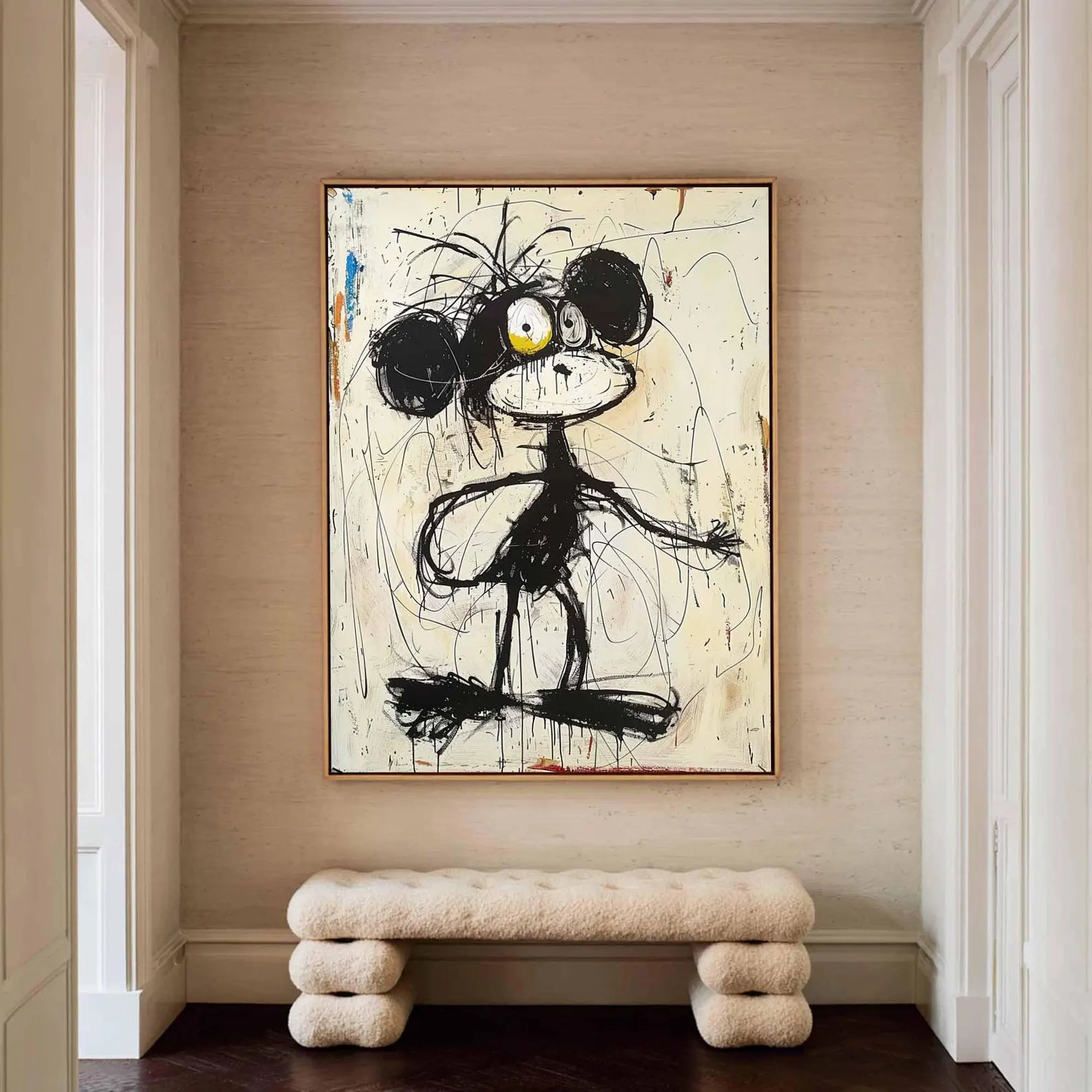 Textured Cartoon Style Abstract | Artistic Luxe