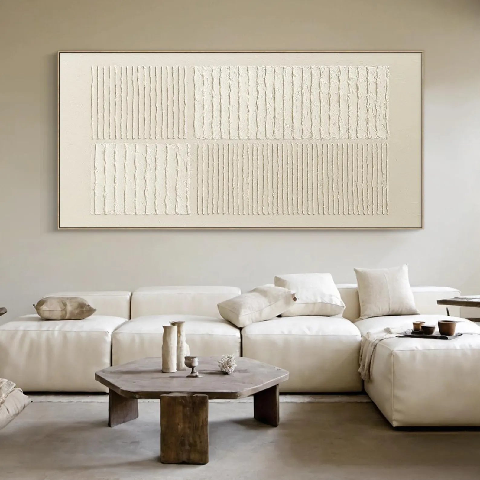 Textured Minimalist Art | Calm Simplicity