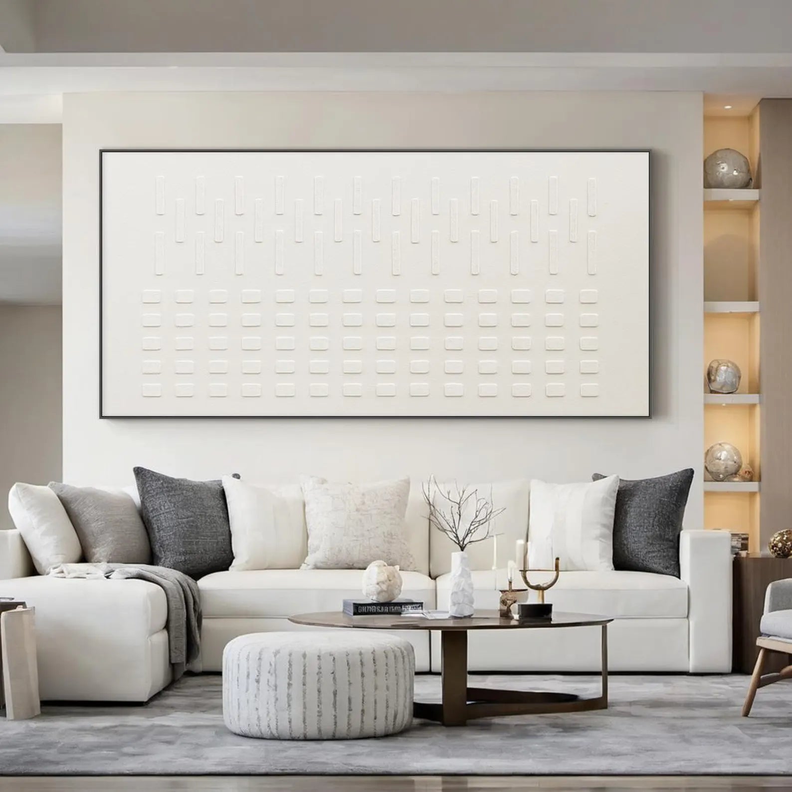 Textured Geometric Art | Minimalist Calm